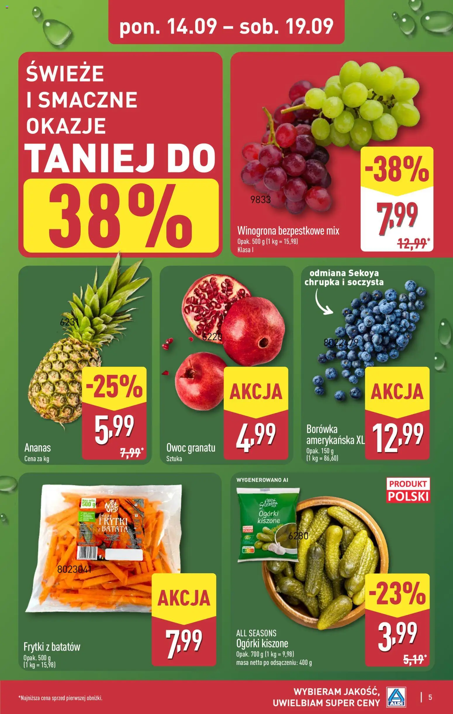 Aldi gazetka Gazetka in Polska