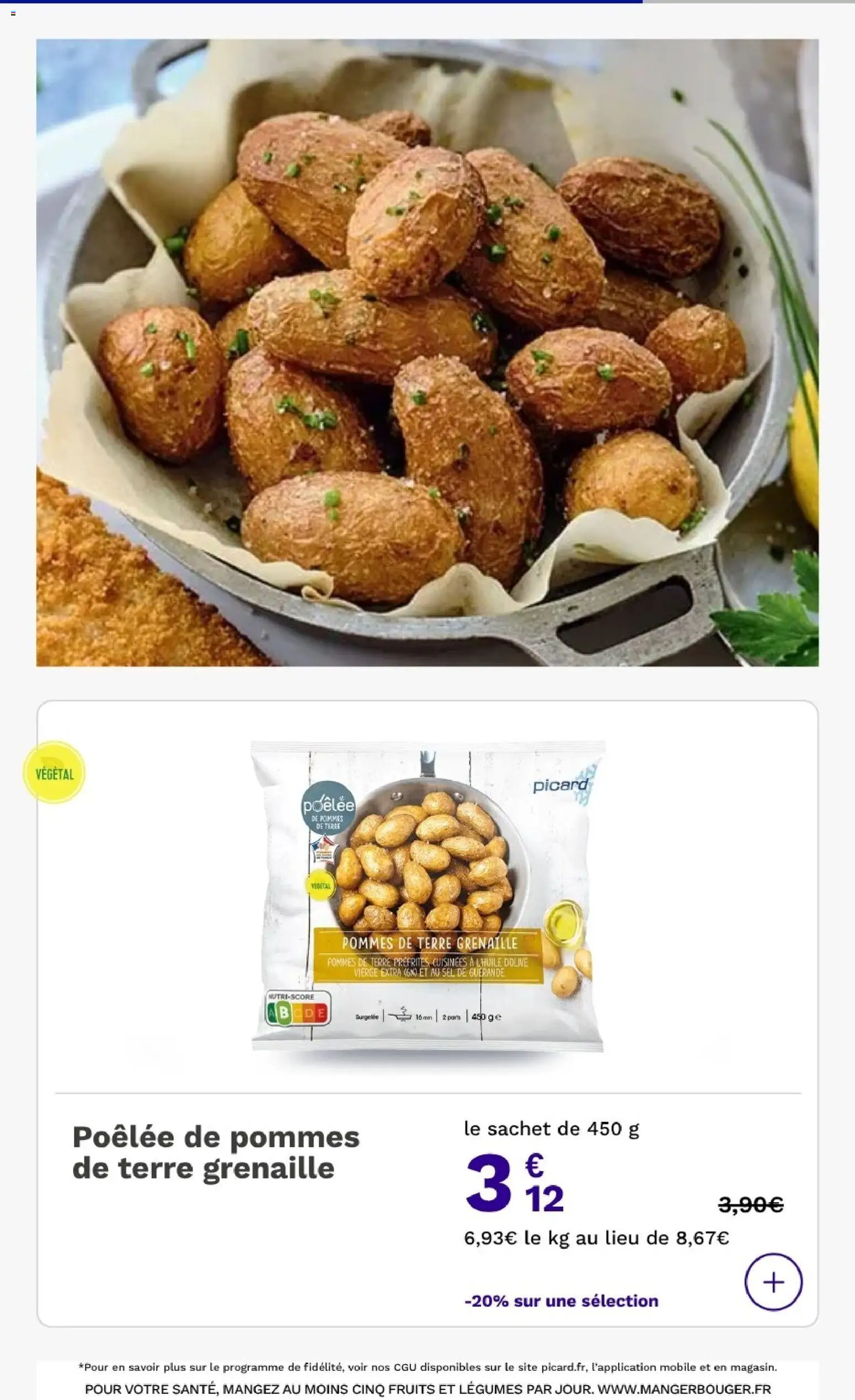 Picard catalogue Catalogue in France