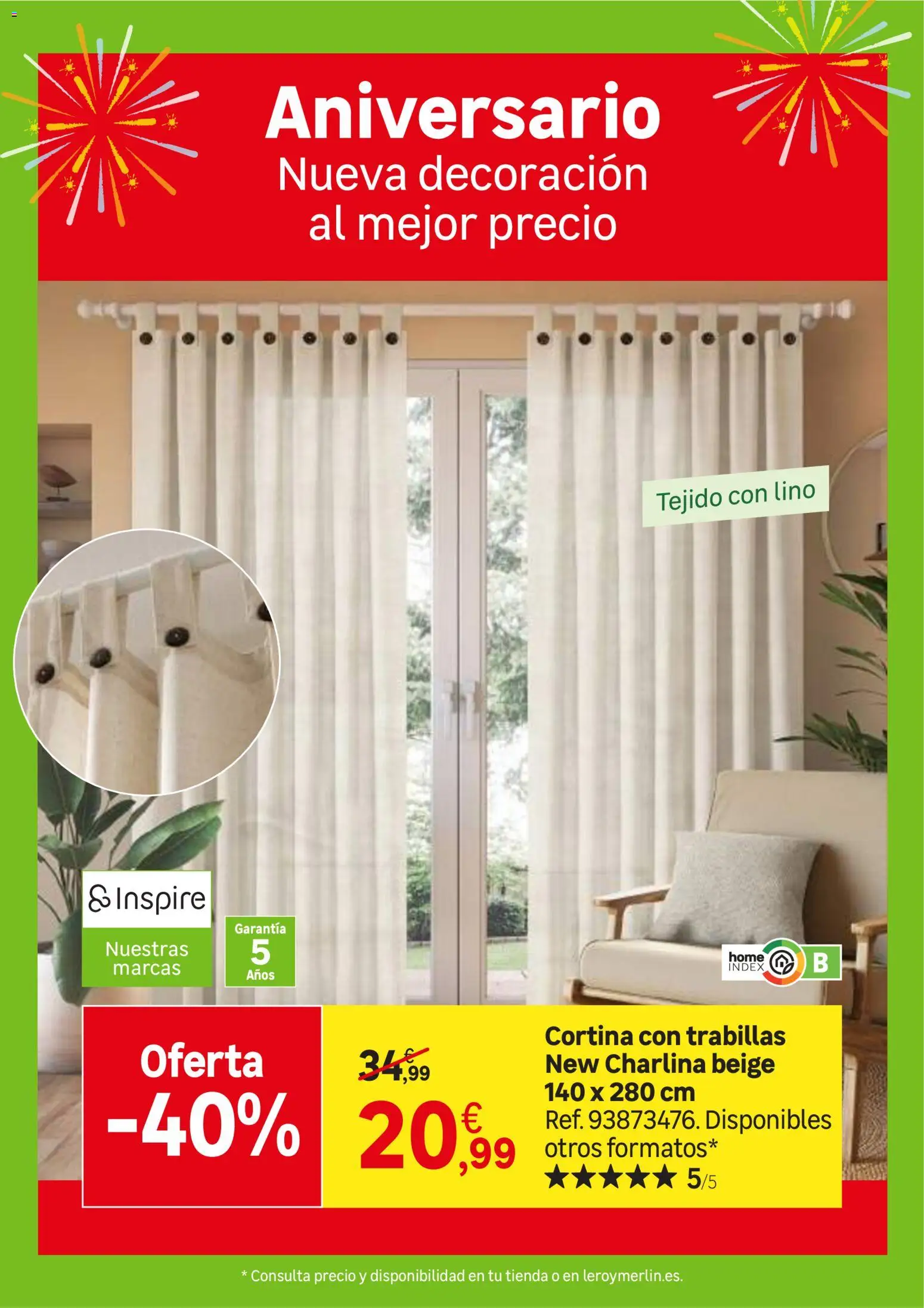 Leroy Merlin folleto desde 23/06/2026 | ¿Cómo obtener un descuento limitado? ¡Ahorra hoy mismo! | España