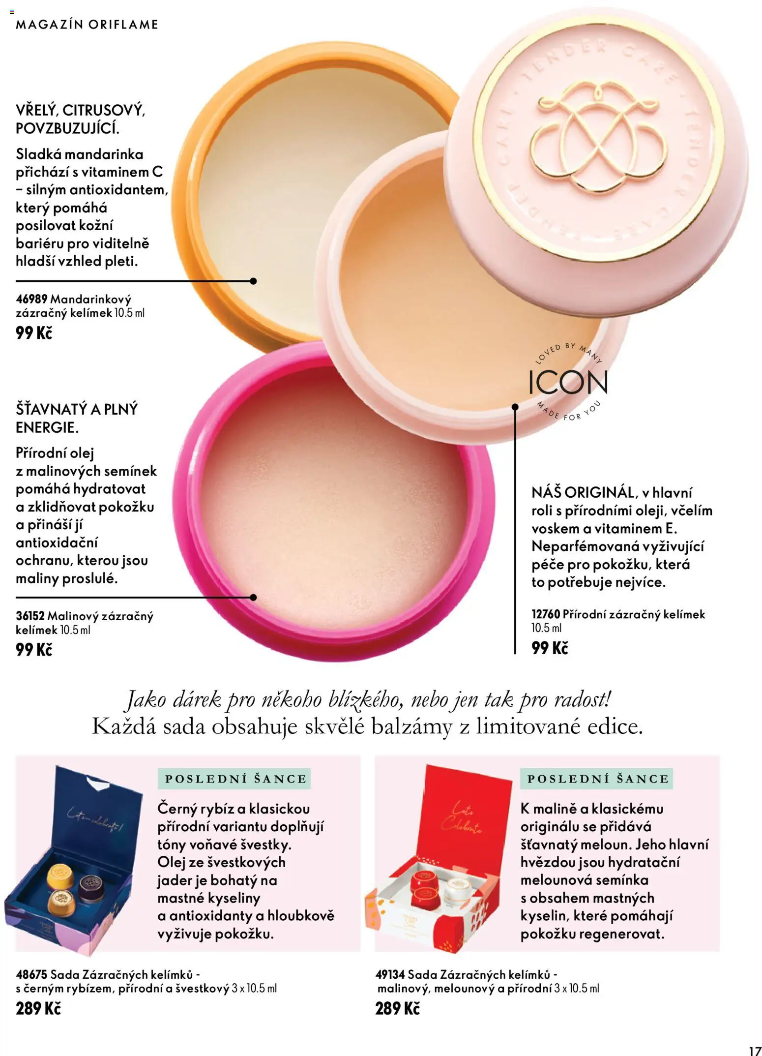 Oriflame katalog Novage+ Proceuticals Leták in Česko