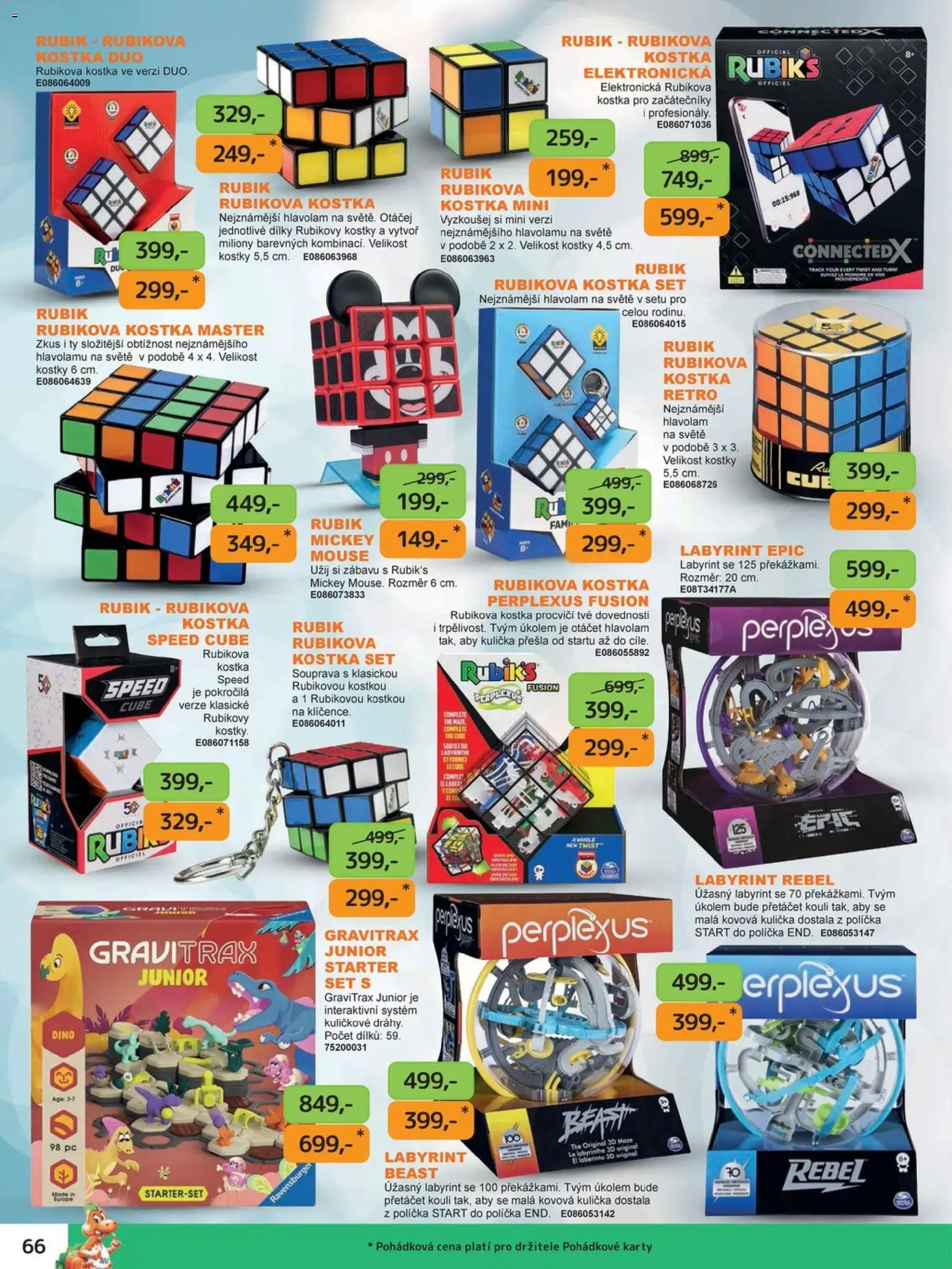 Dráčik katalog - Vánoce Leták in Česko