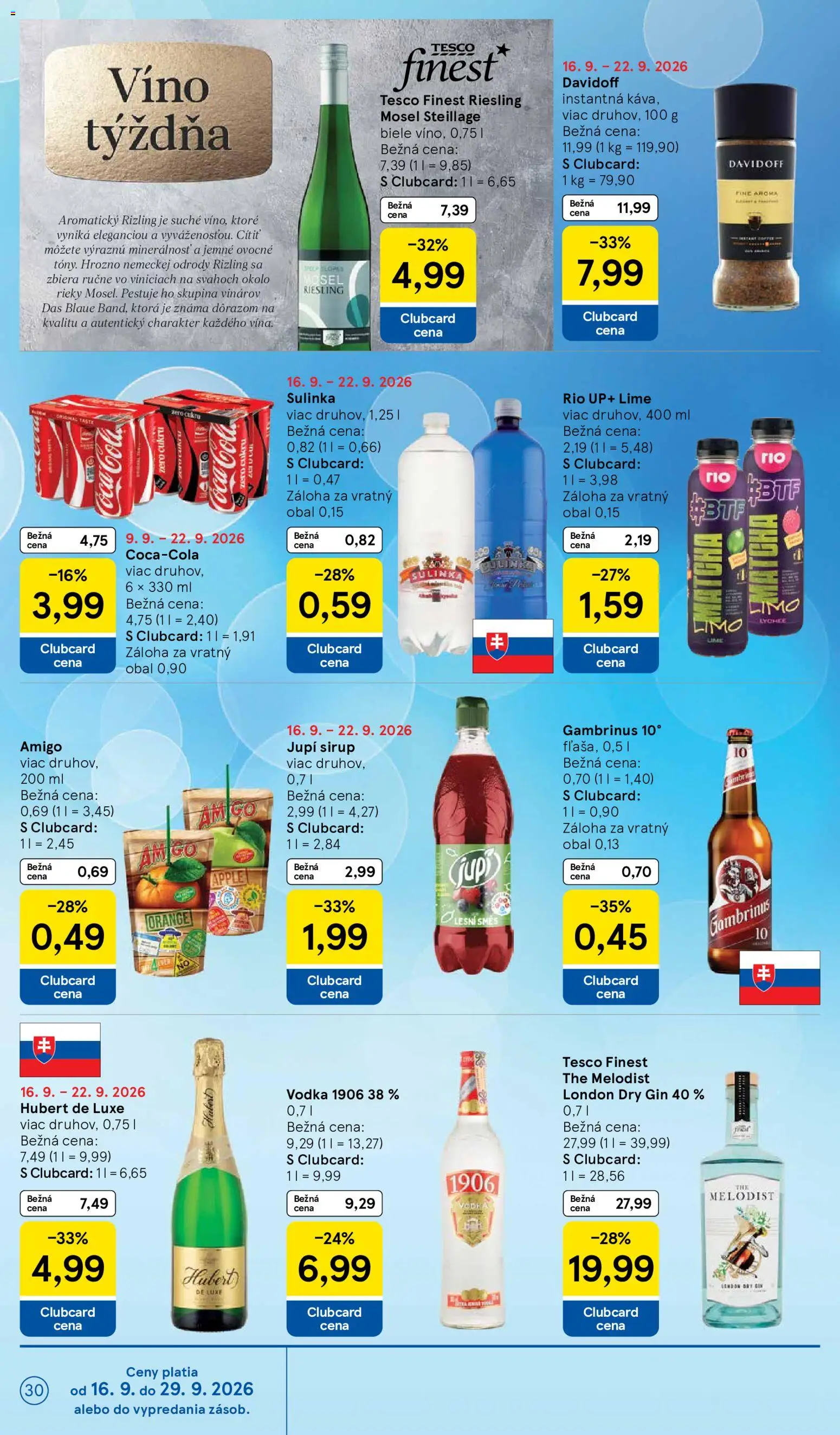 Tesco Hypermarket - leták Leták in Slovensko