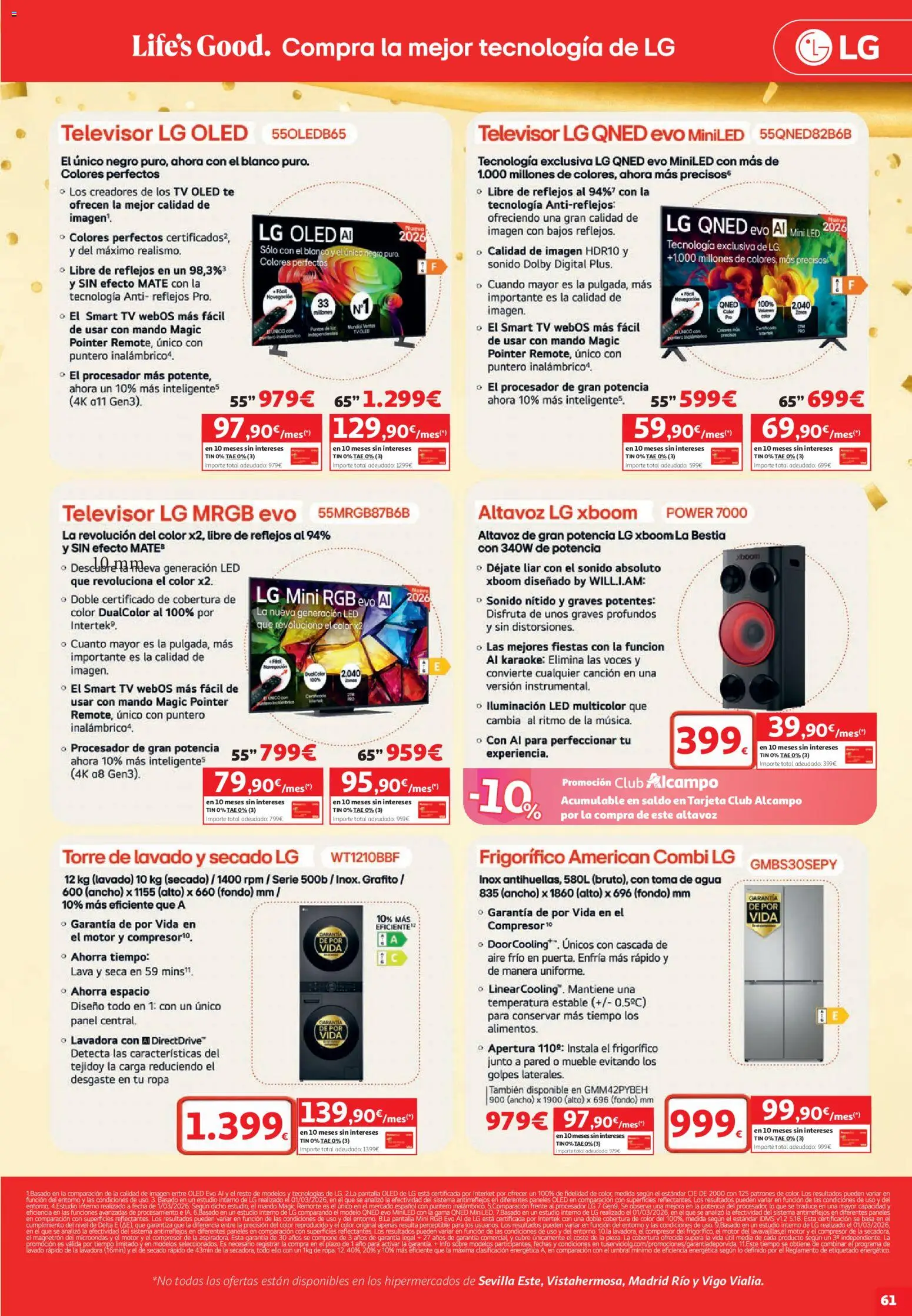 Alcampo folleto Folleto in España
