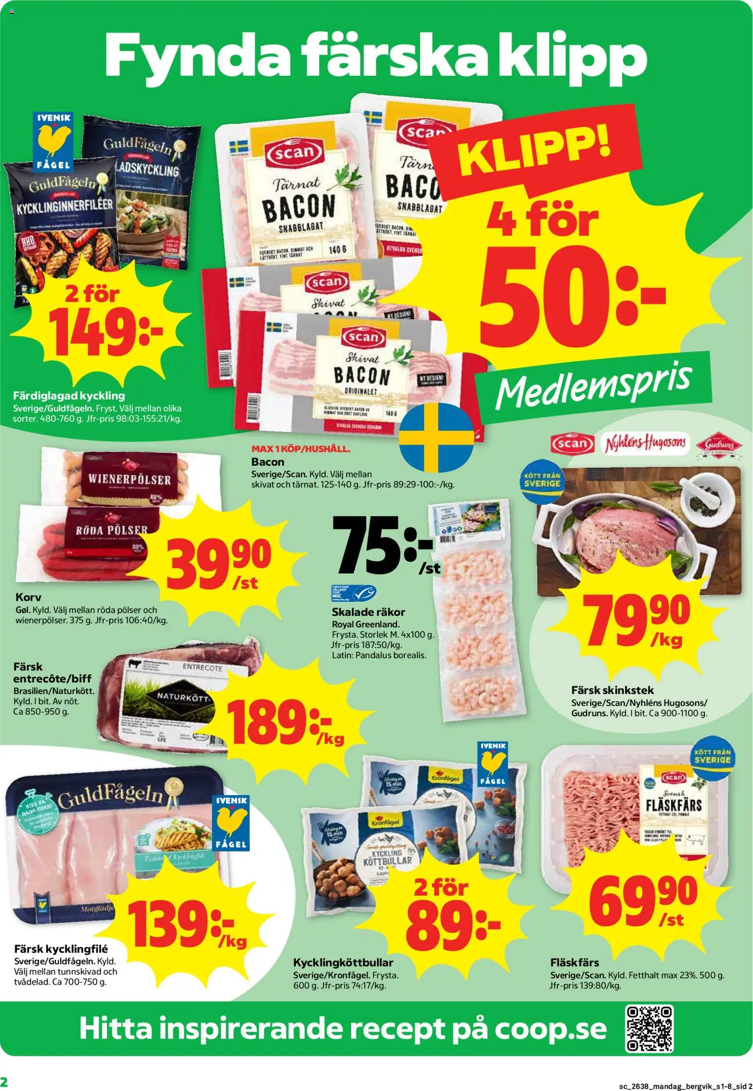Stora Coop erbjudanden Reklamblad in Sverige