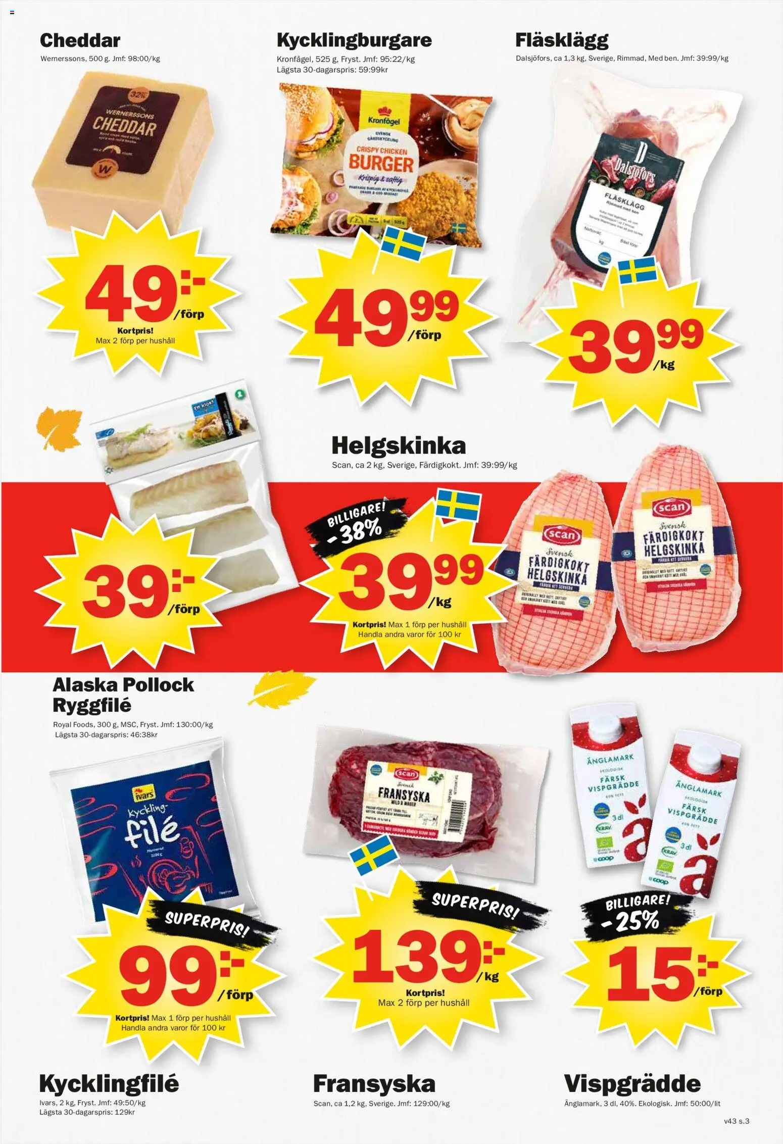 Pekås erbjudanden Reklamblad in Sverige