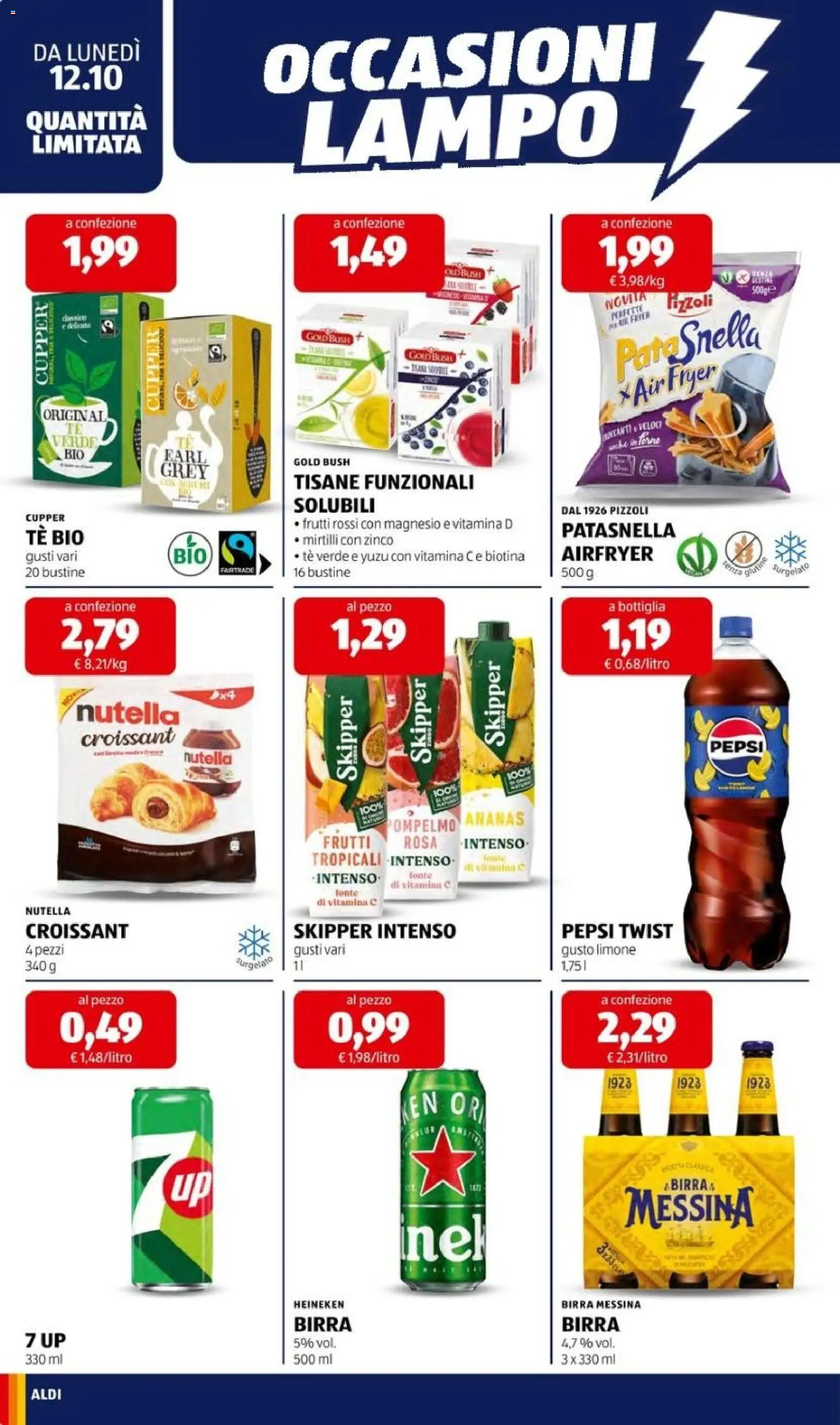 Aldi volantino Volantino in Italy