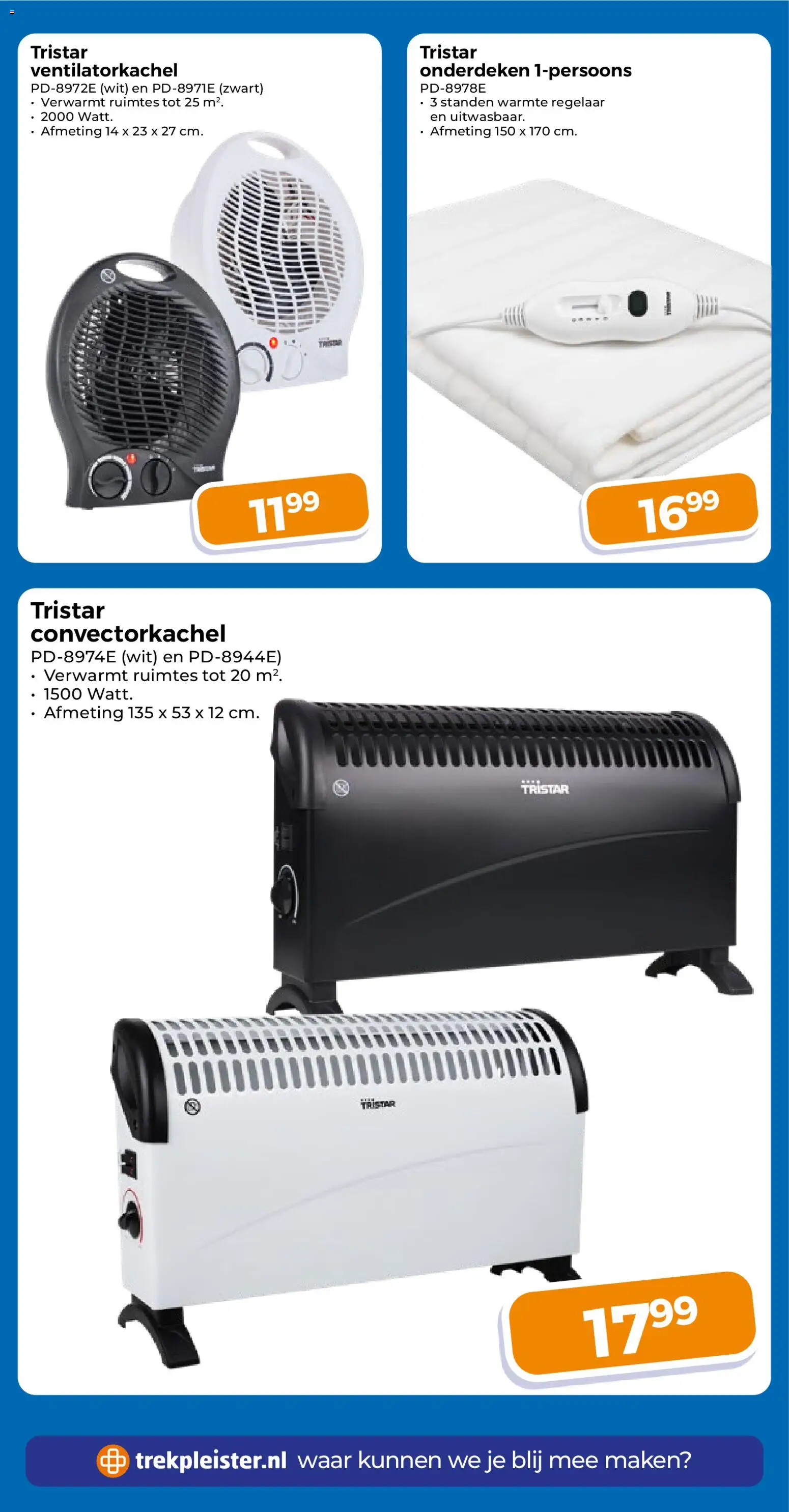 Trekpleister folder Folder in Nederland