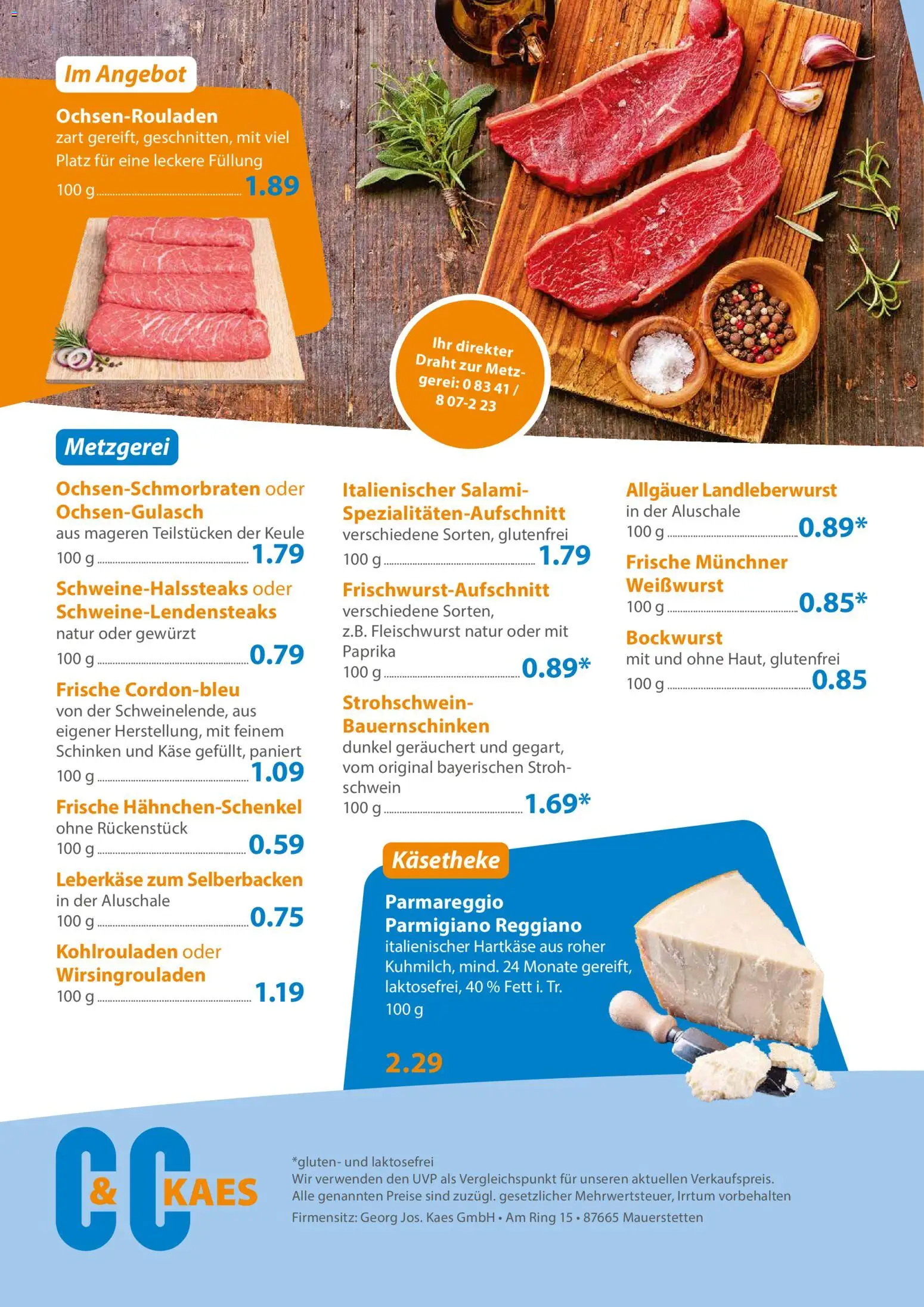 C&C Prospekt Prospekt in Deutschland