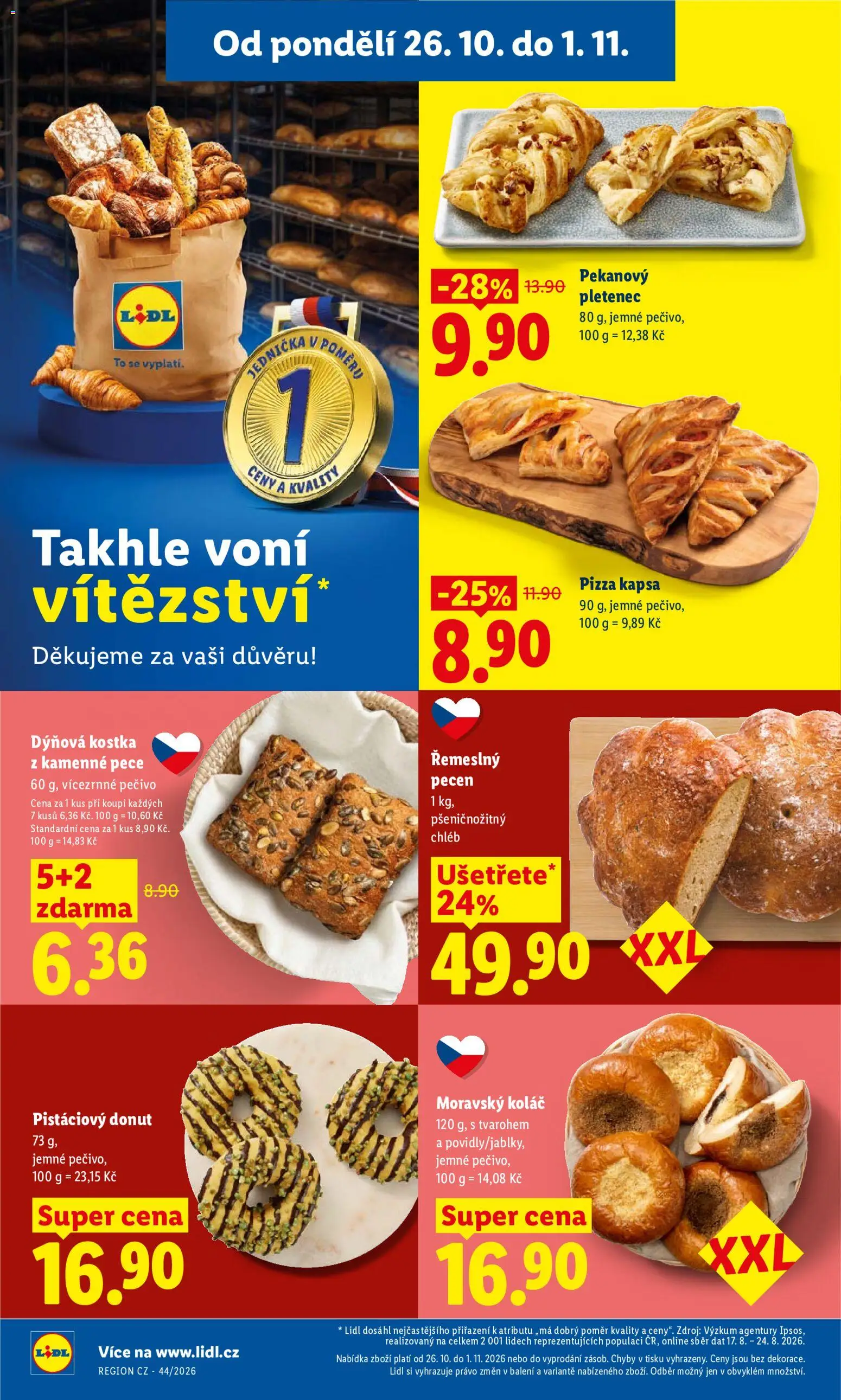 Lidl leták Leták in Česko