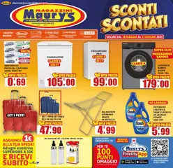 Maurys Maury`s volantino