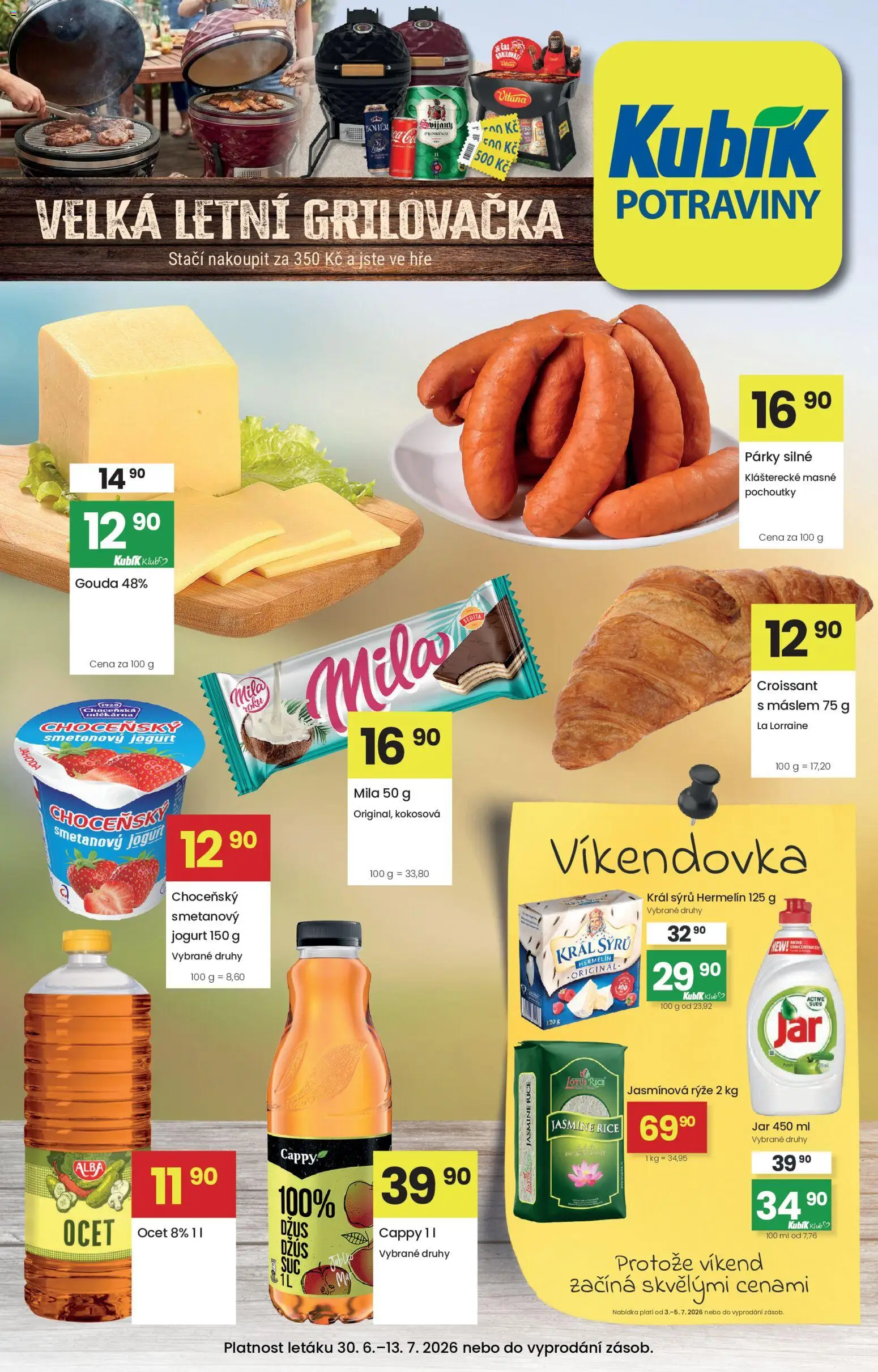 Kubík leták od 30.06.2026 💥 Nenechte si ujít TOP nabídky! ⭐ | Česko