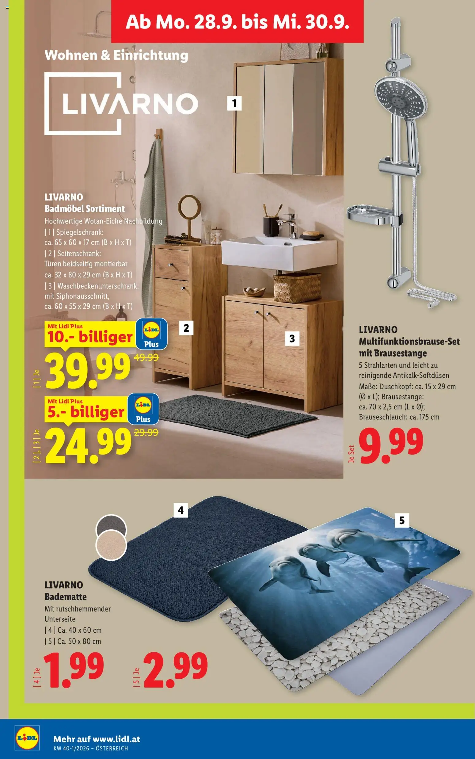 Lidl - Flugblatt Flugblatt in Österreich