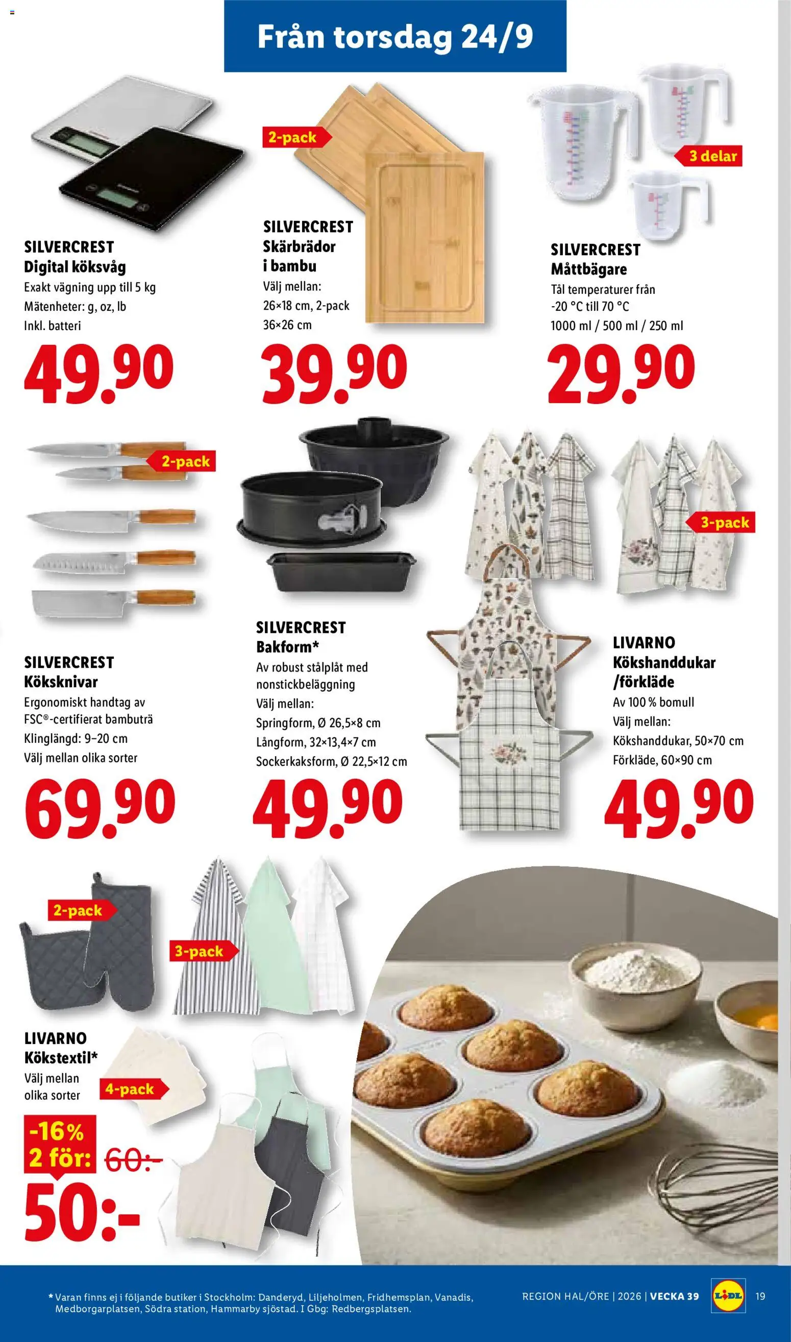 Lidl erbjudanden Reklamblad in Sverige