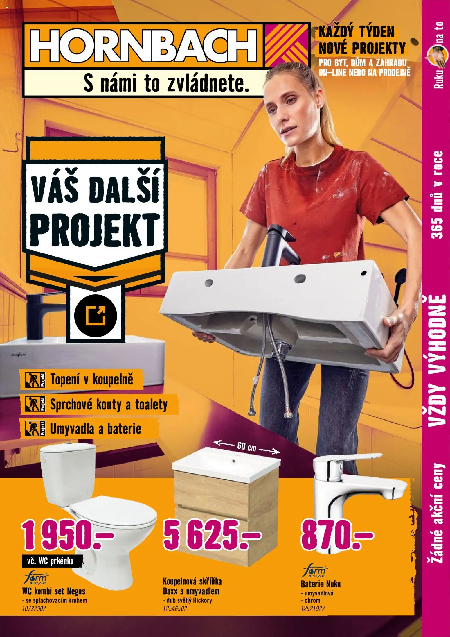 HORNBACH leták - Koupelna Leták in Česko