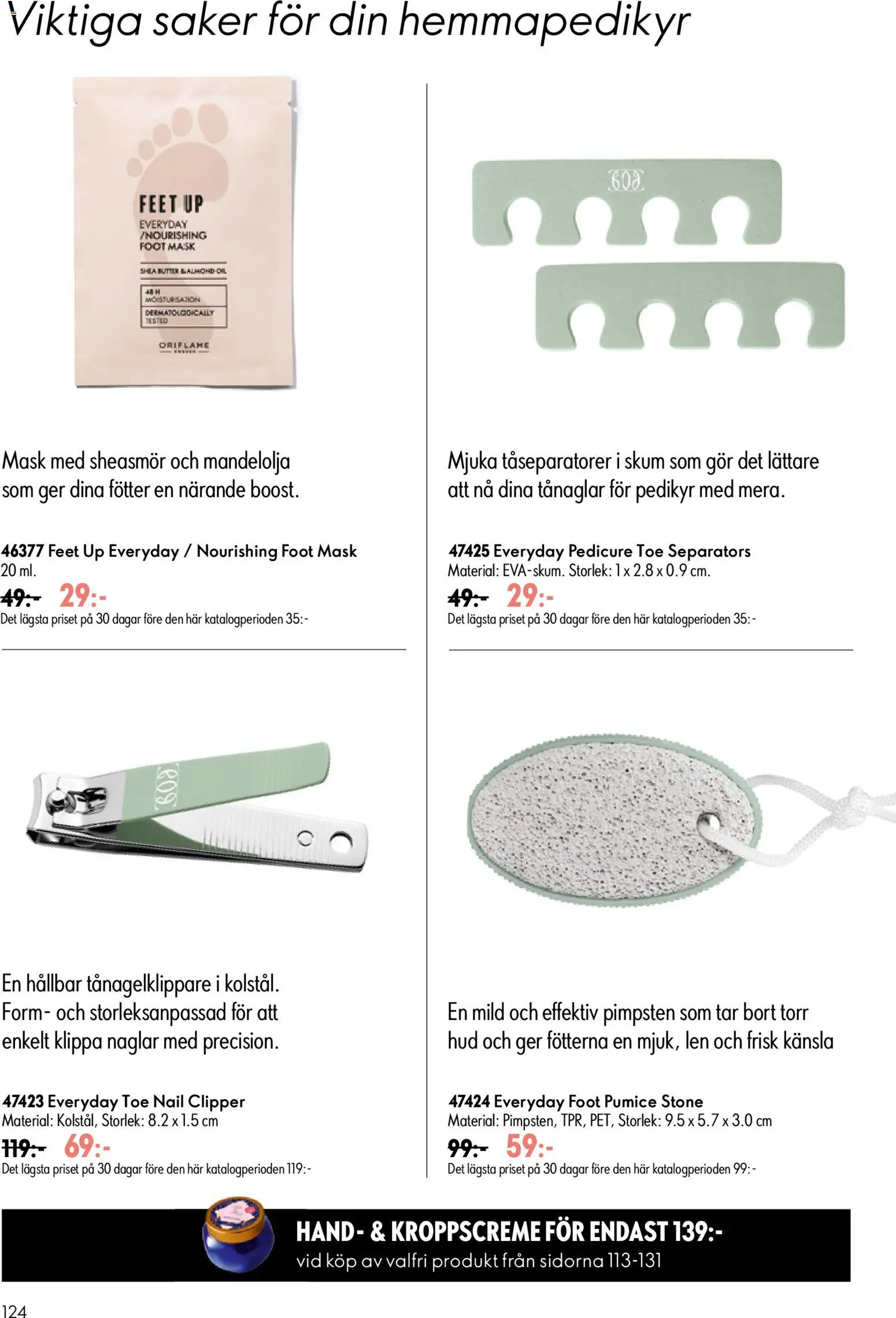 Nuvarande Oriflame erbjudanden 09/26 från 📣 24/06/2026 - 14/07/2026 📣 | Sverige