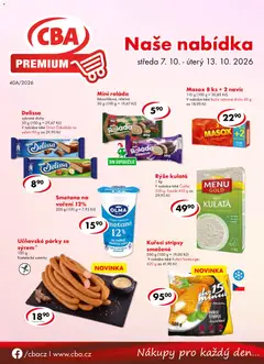 CBA CBA leták - Premium