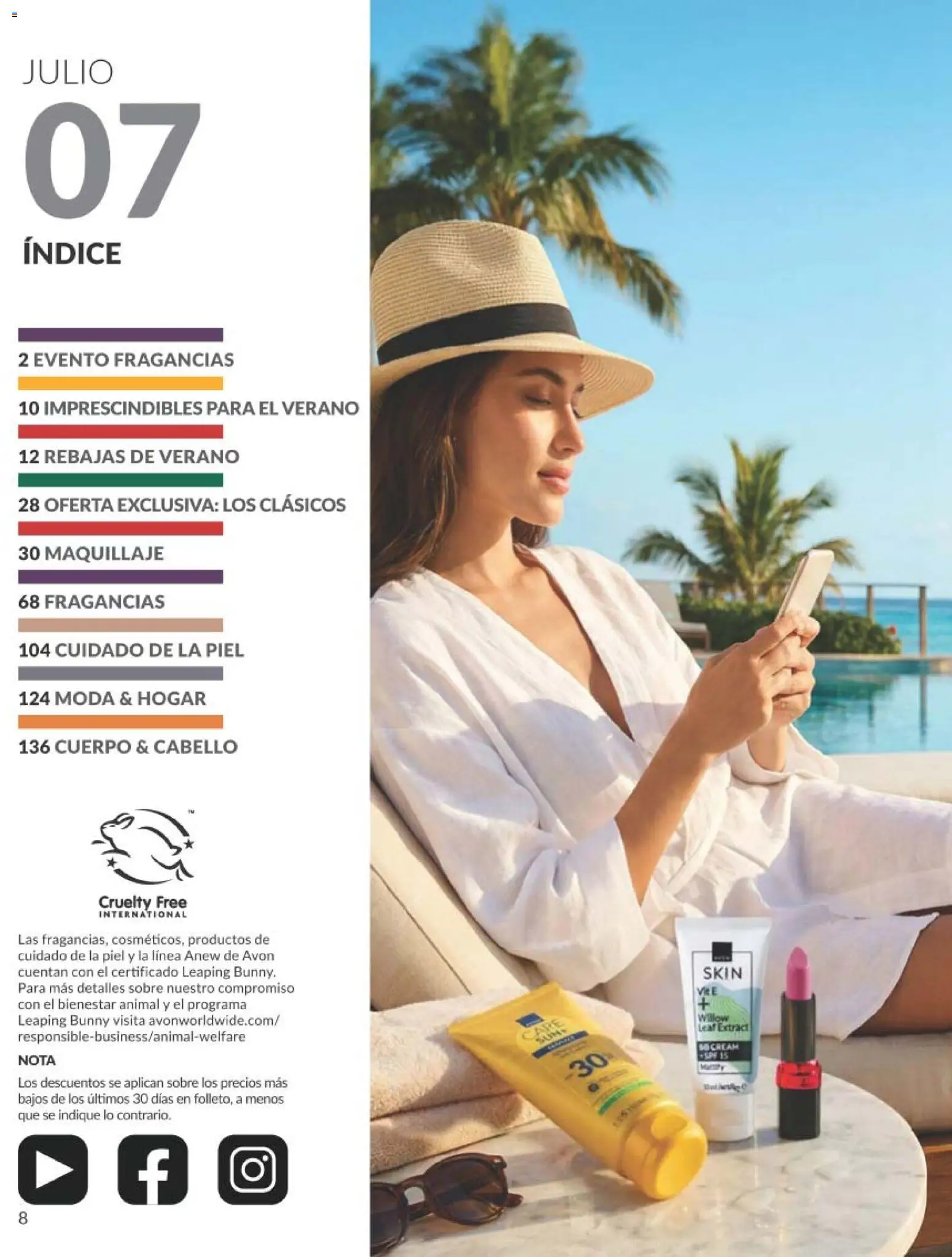 Avon folleto desde 01/07/2026 | ¿Cómo obtener un descuento limitado? ¡Ahorra hoy mismo! | España
