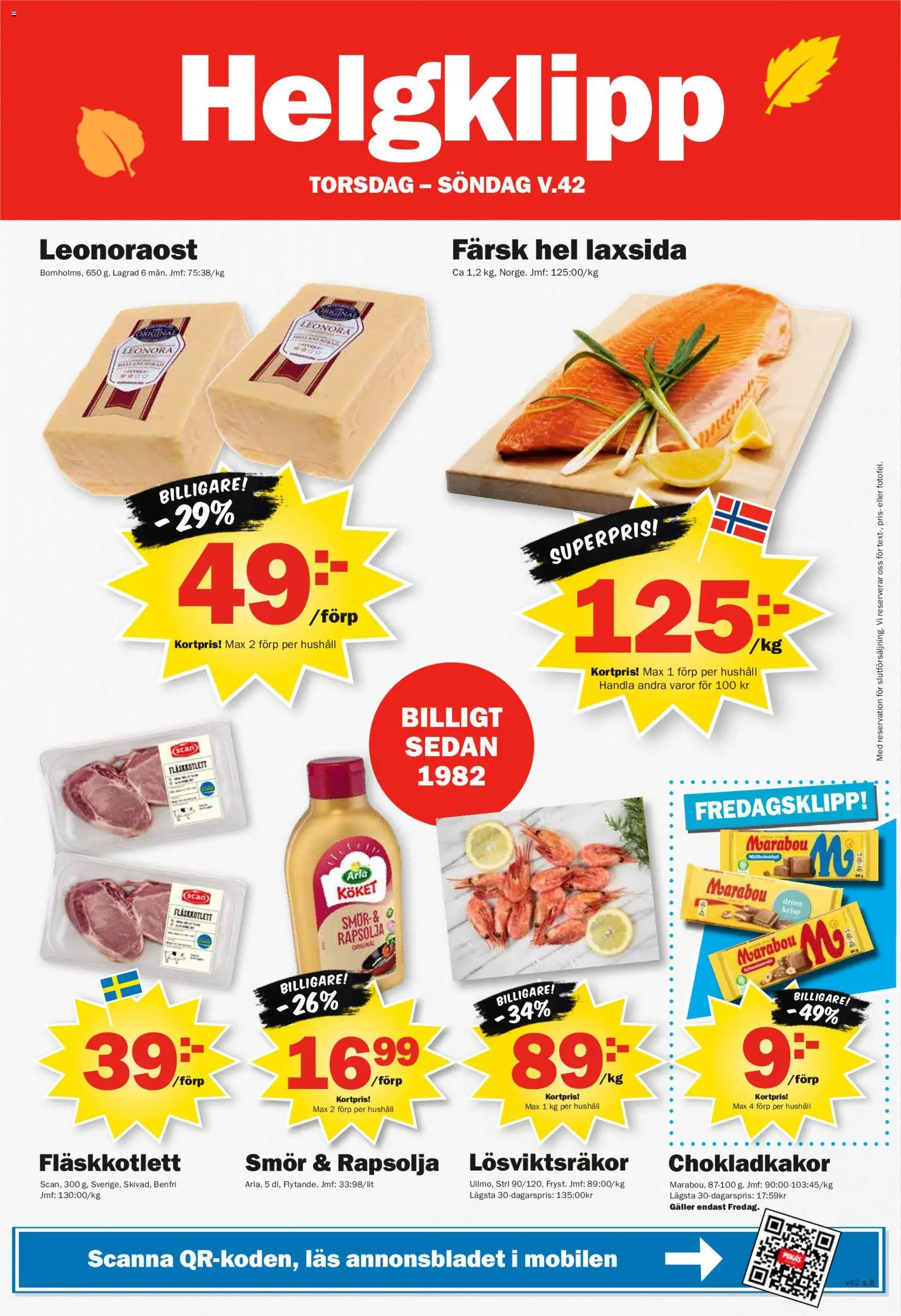 Pekås erbjudanden Reklamblad in Sverige