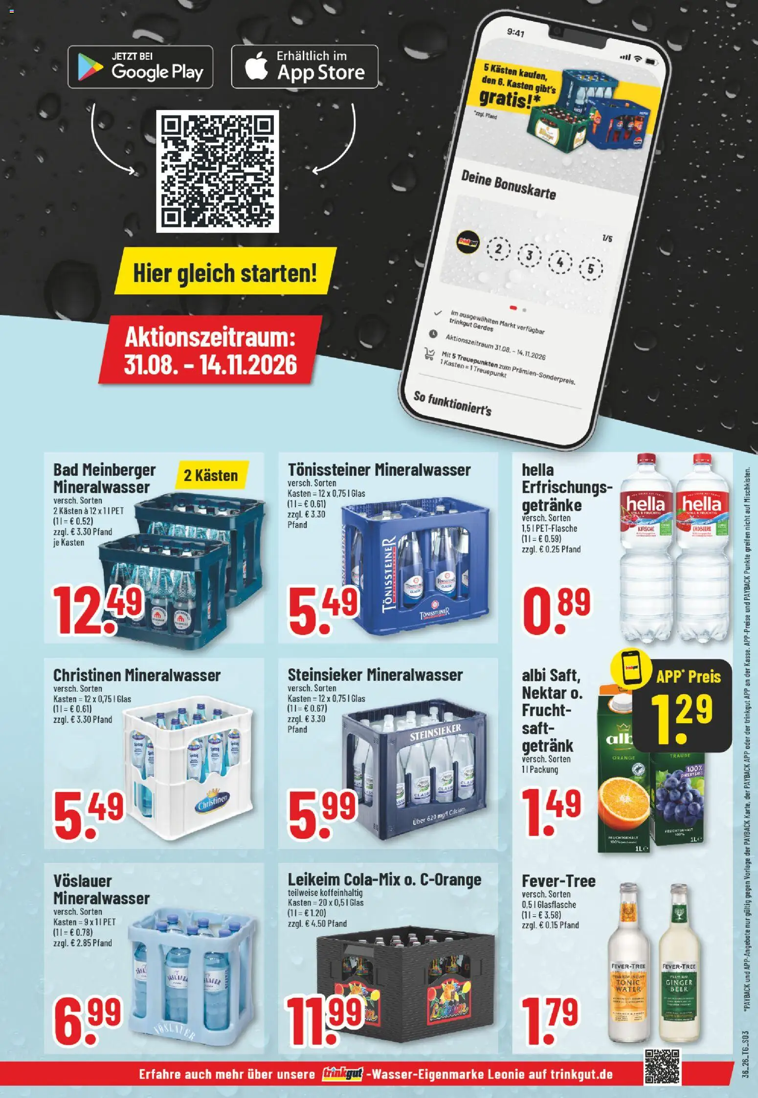 Trinkgut Prospekt Prospekt in Deutschland