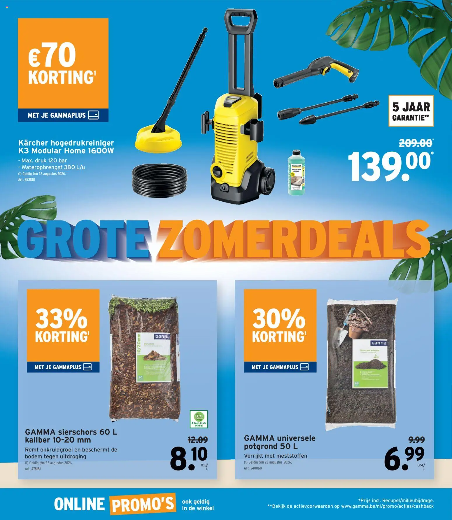 Nieuwe » GAMMA folder van 01/07/2026 🤩  « is er! Ontdek geweldige aanbiedingen en bespaar. | België