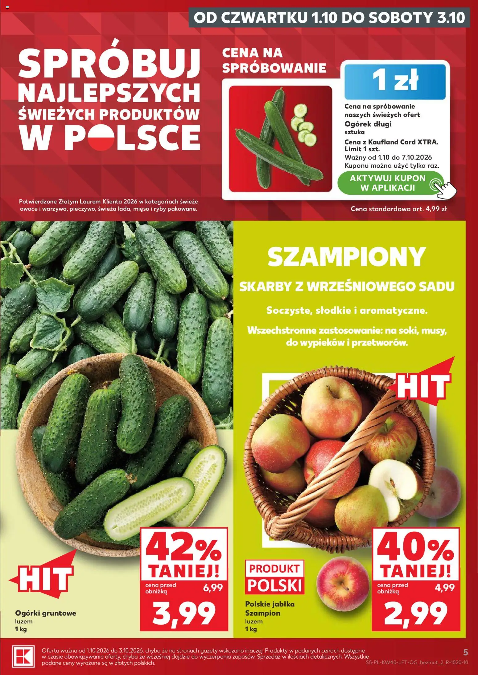 Kaufland Polsko leták Leták in Česko