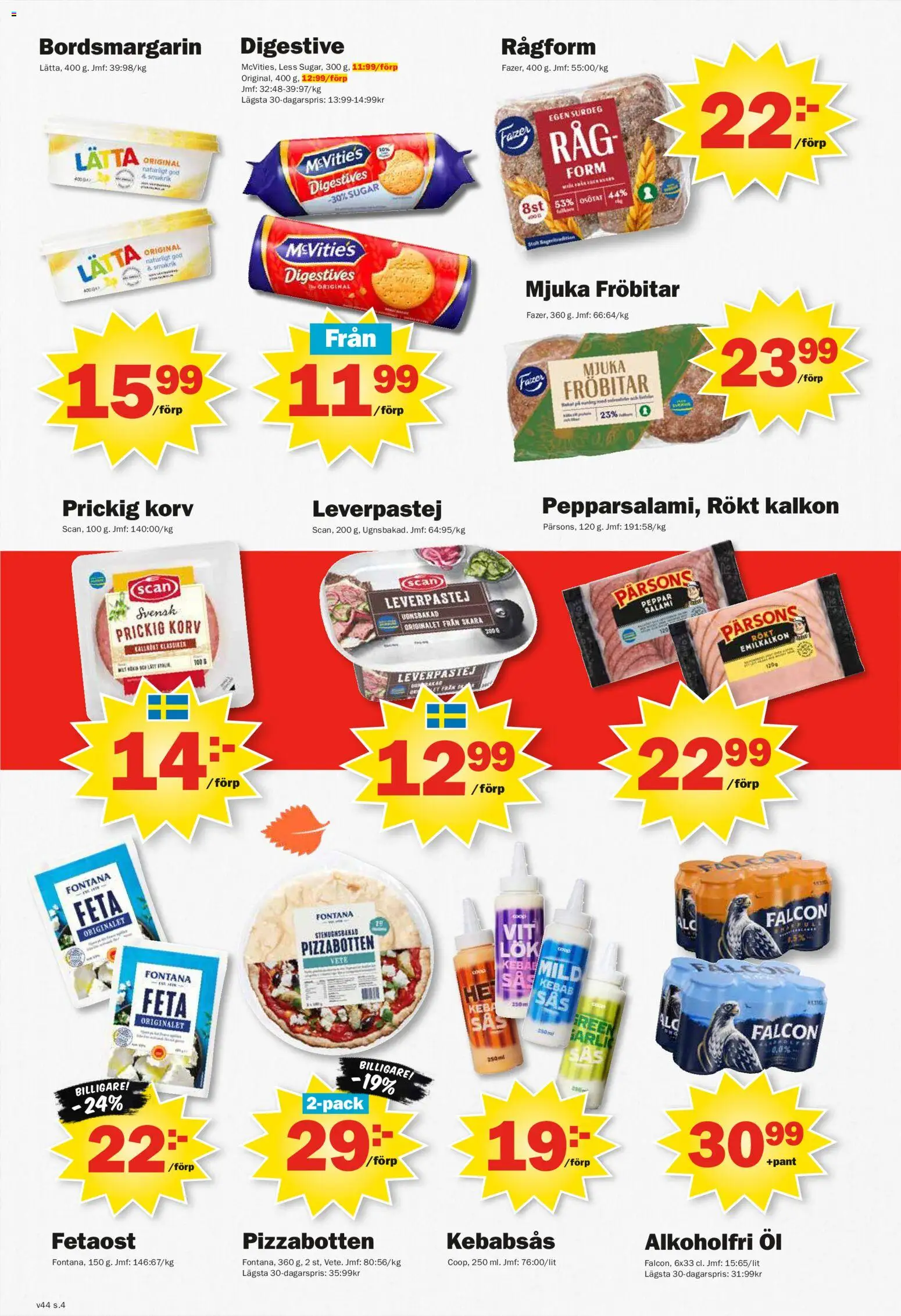 Pekås erbjudanden Reklamblad in Sverige