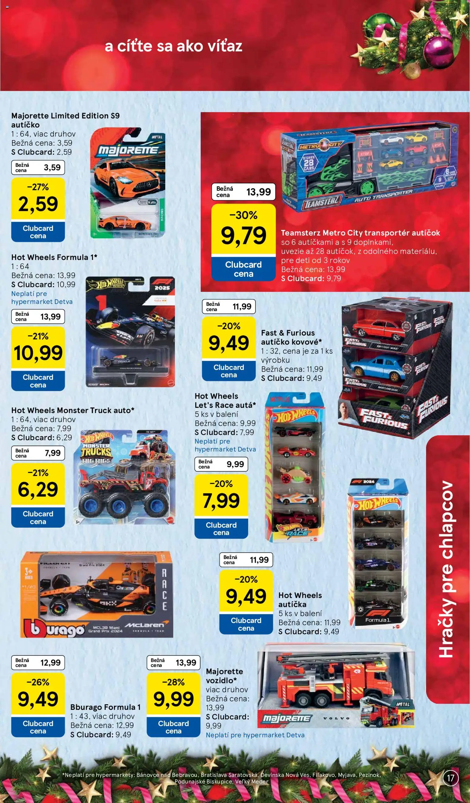 Tesco katalóg hračiek Leták in Slovensko
