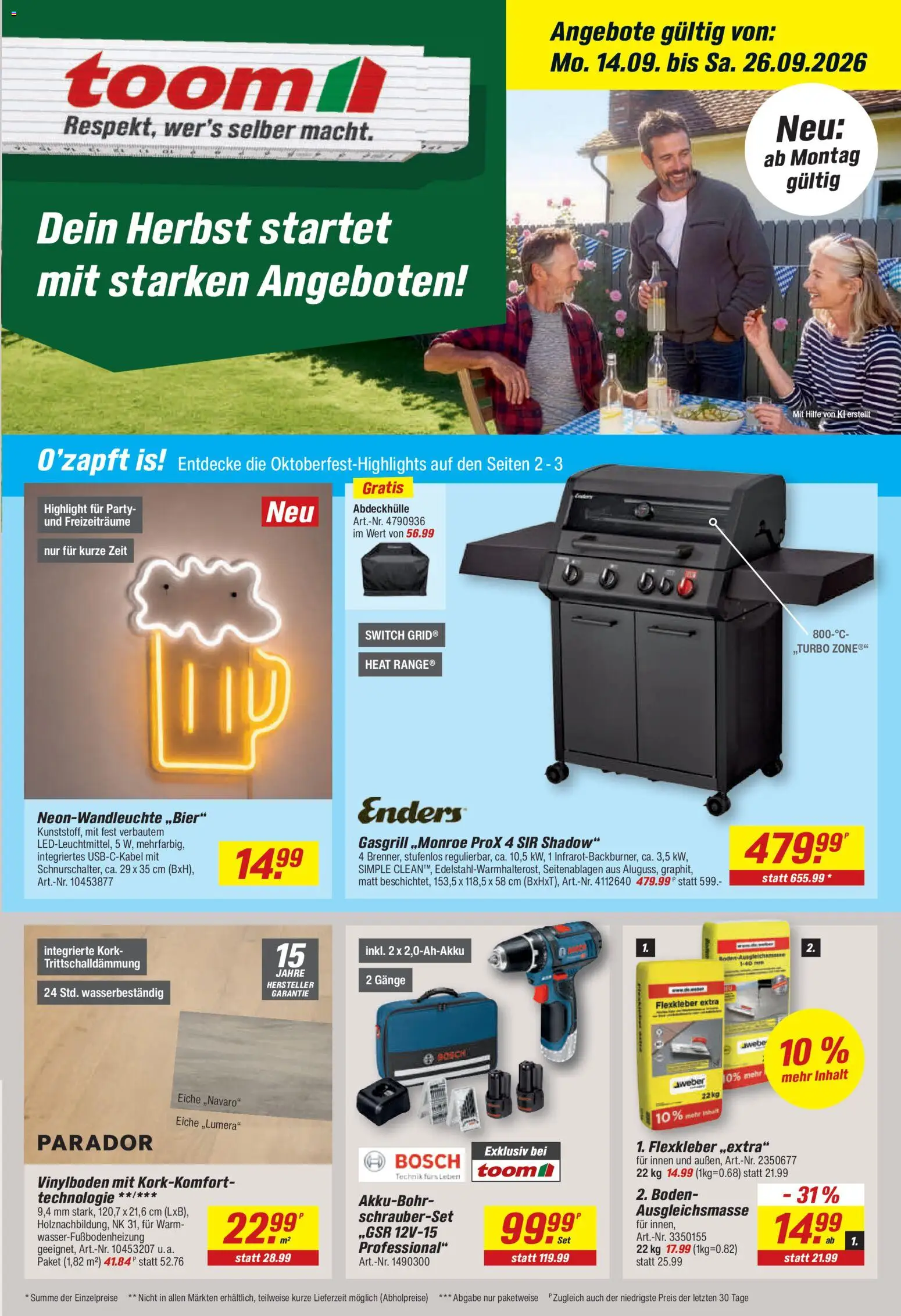 Toom Baumarkt Prospekt Prospekt in Deutschland
