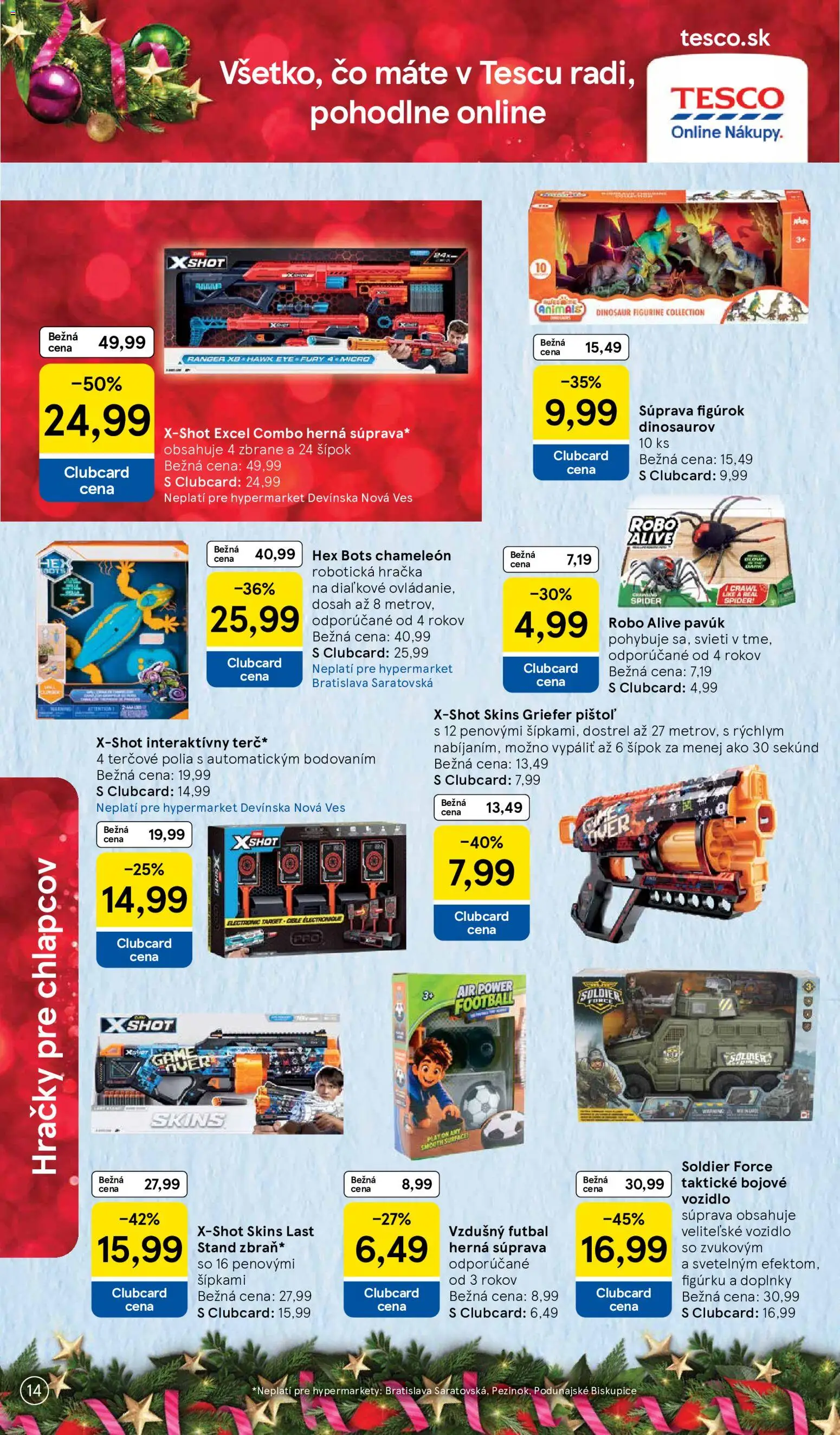 Tesco katalóg hračiek Leták in Slovensko