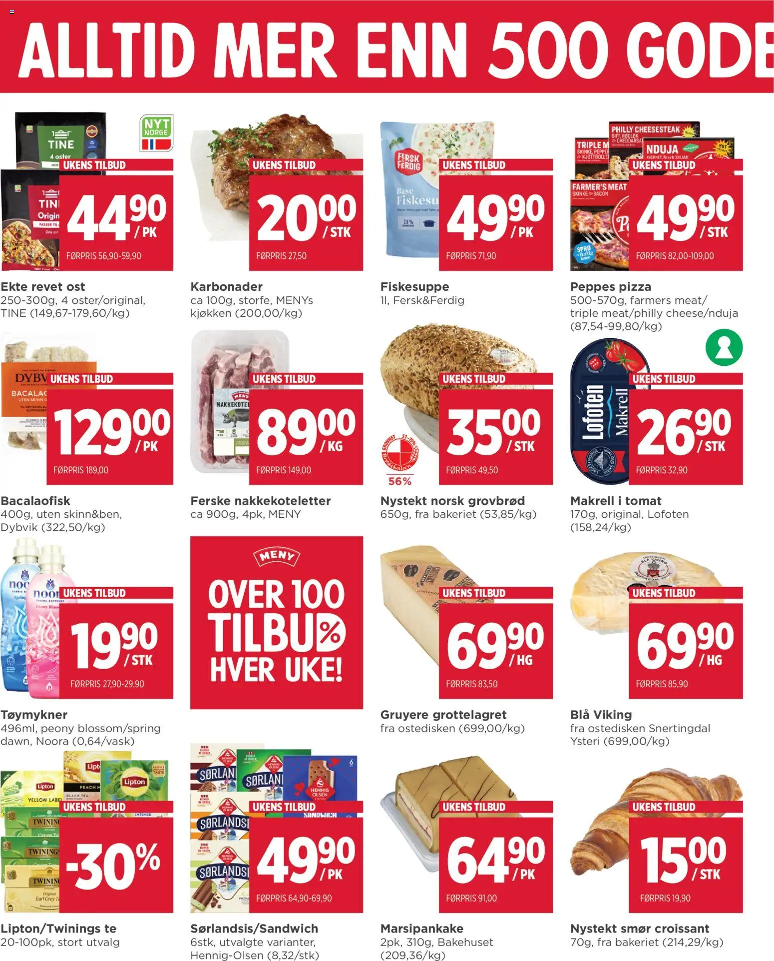 Meny kundeavis Kundeavis in Norge