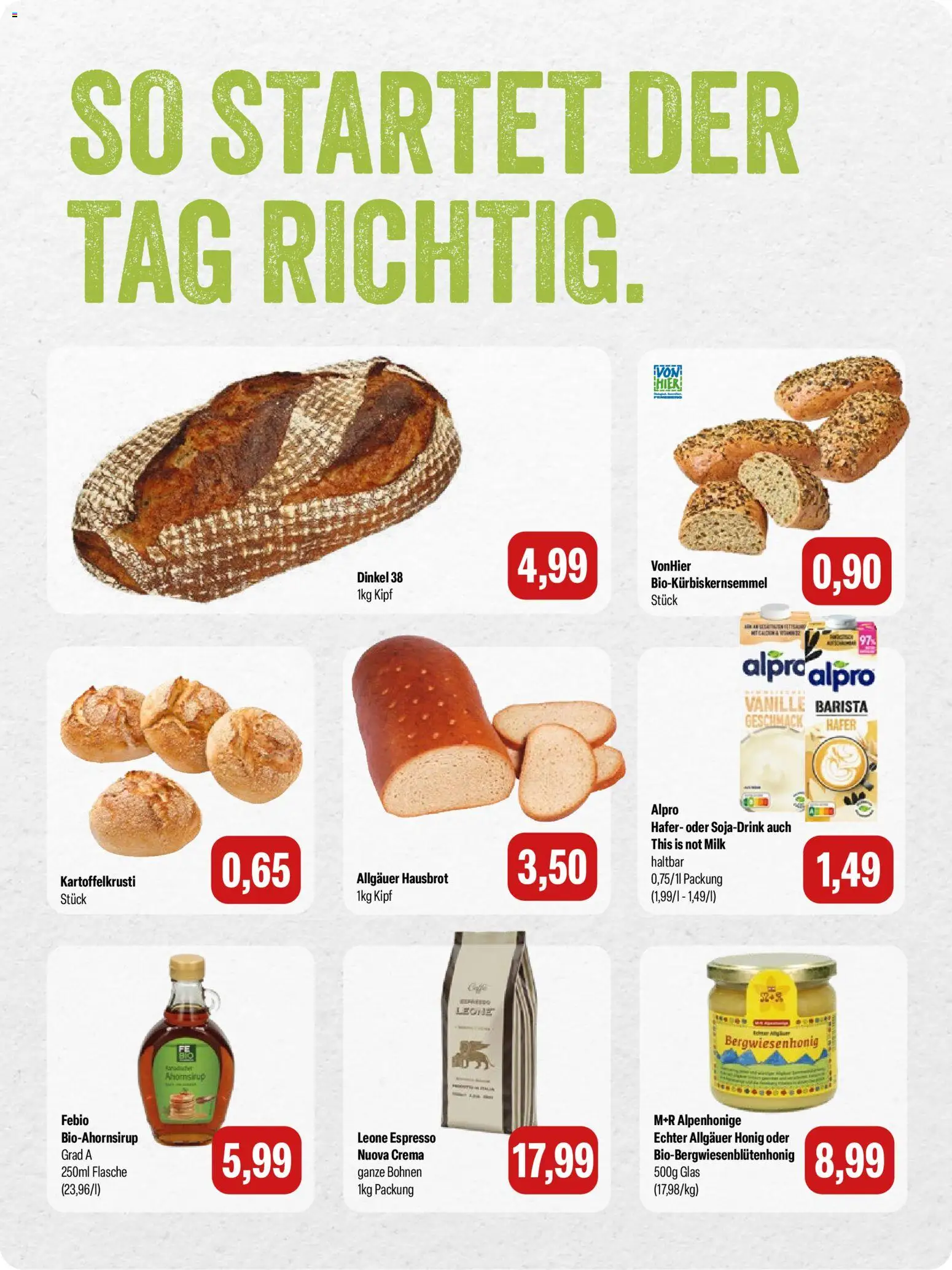 Feneberg Angebote Prospekt in Deutschland