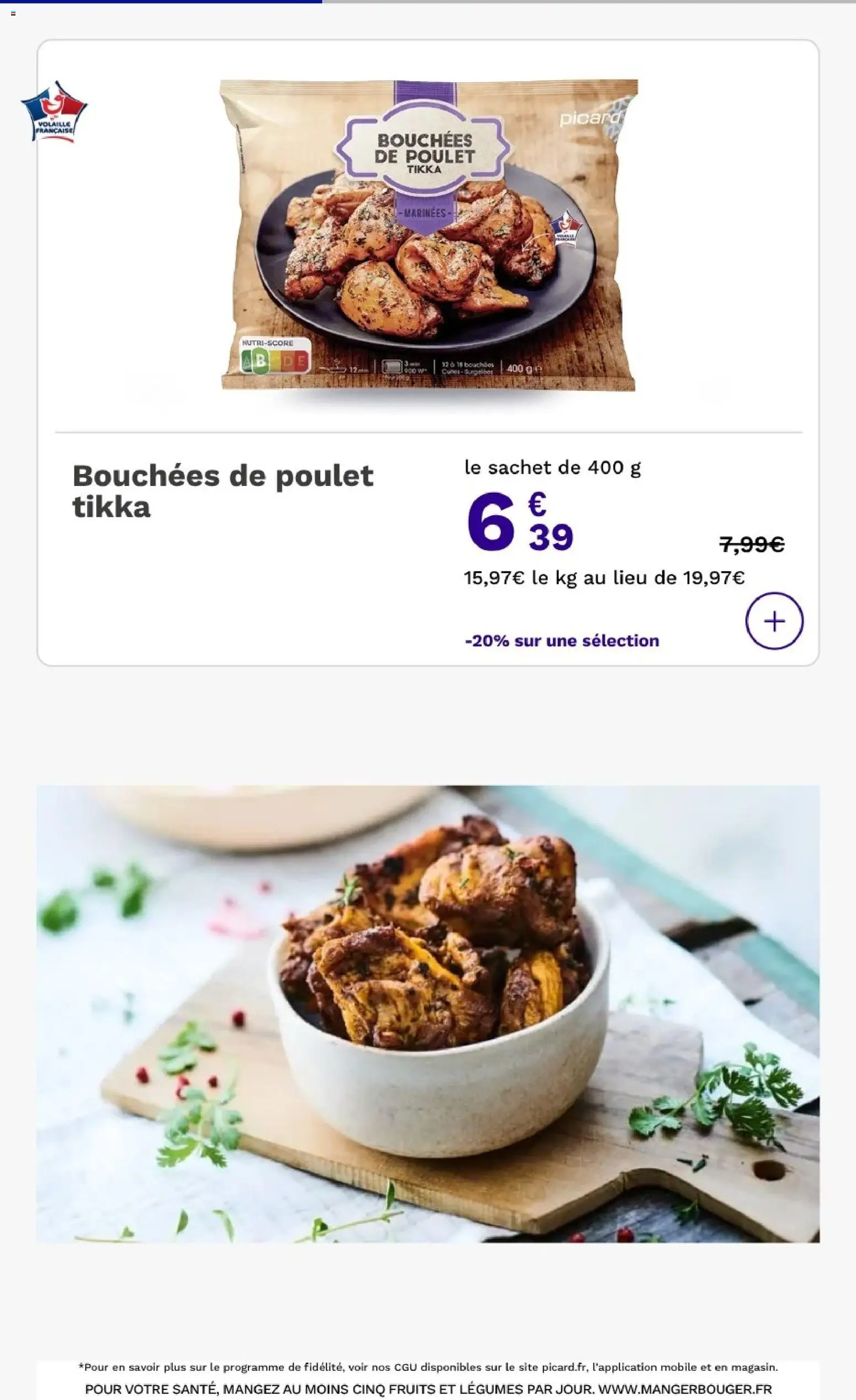 Picard catalogue Catalogue in France