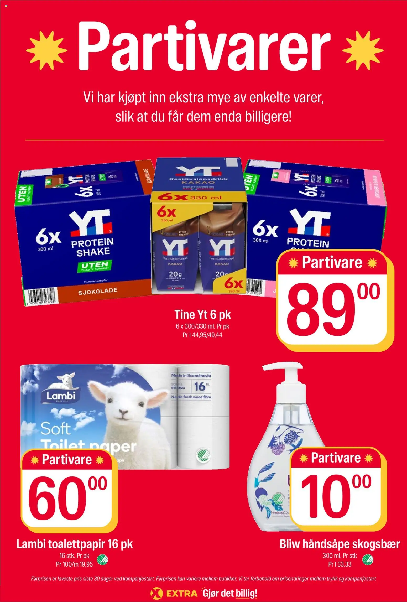 Coop Extra kundeavis Kundeavis in Norge