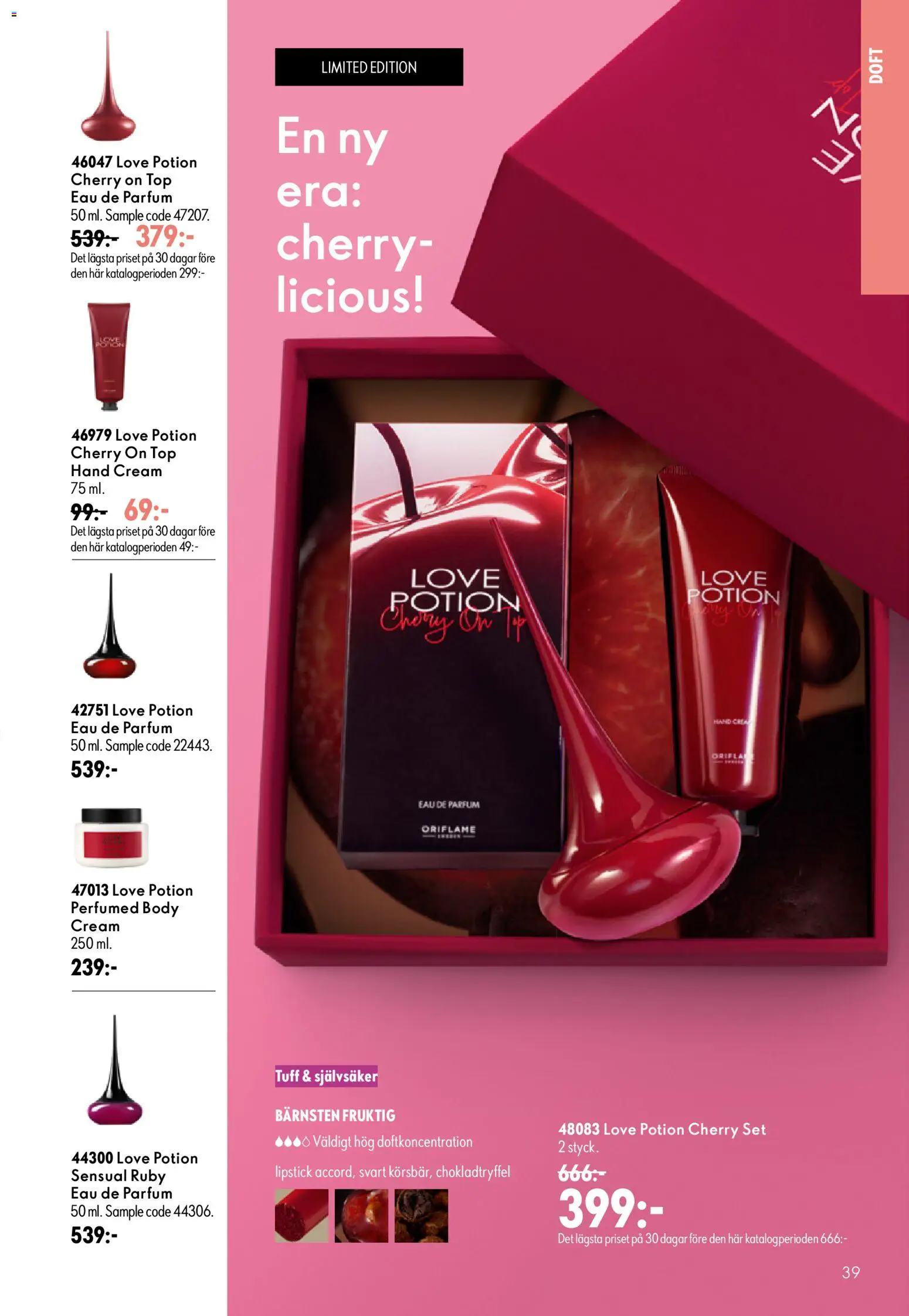 Nuvarande Oriflame erbjudanden 09/26 från 📣 24/06/2026 - 14/07/2026 📣 | Sverige