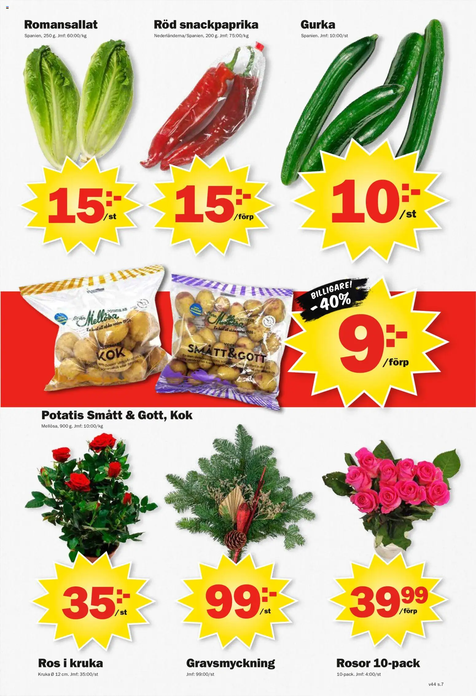 Pekås erbjudanden Reklamblad in Sverige