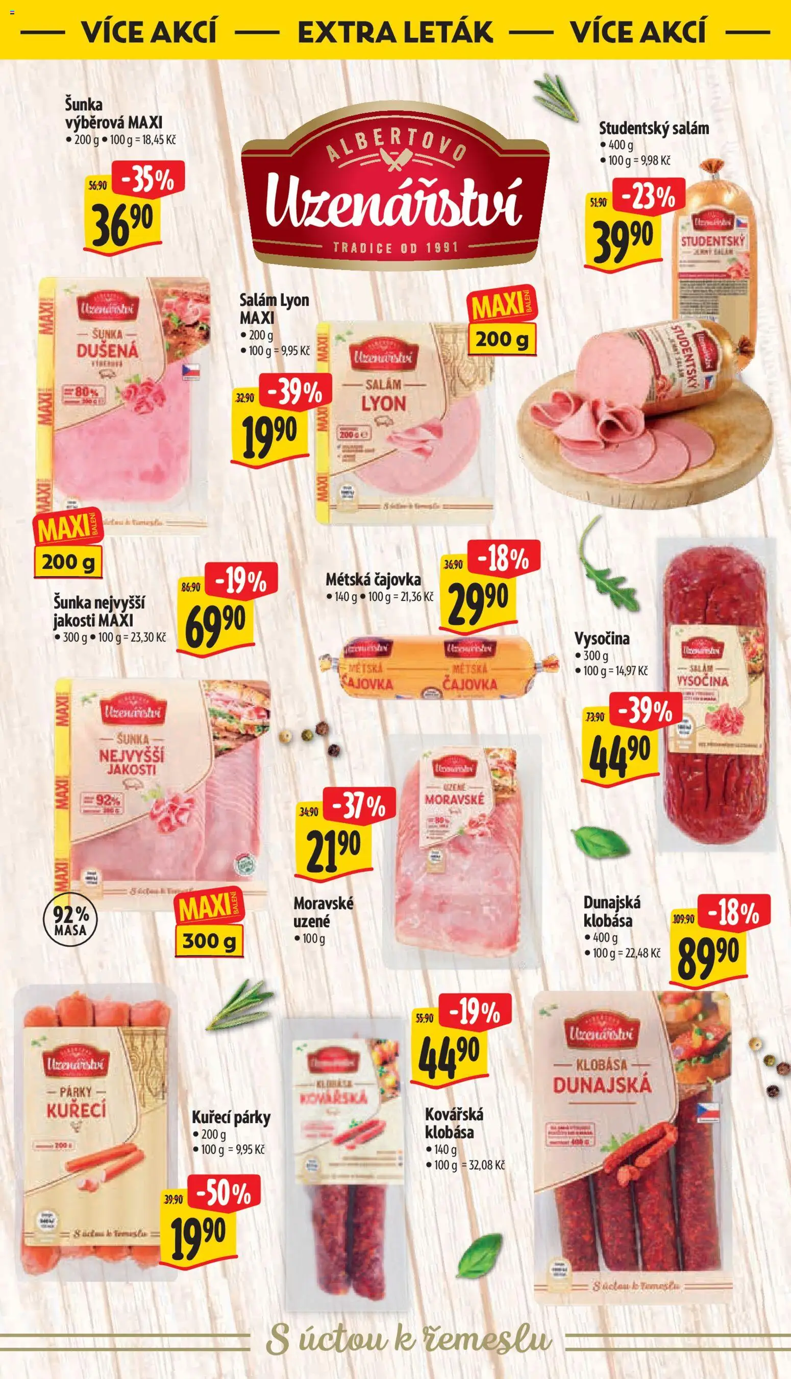 Albert leták - Hypermarket Leták in Česko