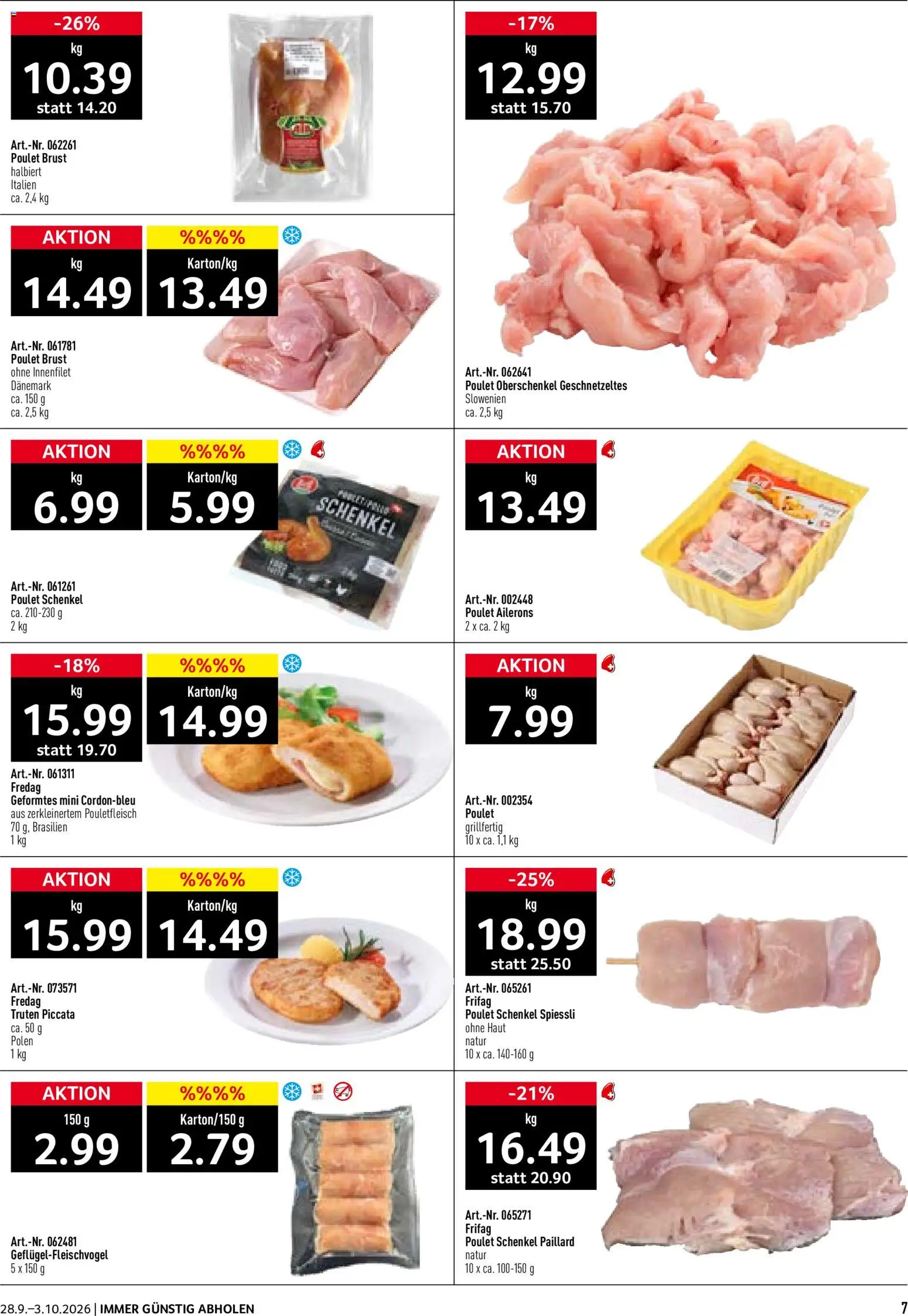 Prodega aktionen Prospekt in Schweiz