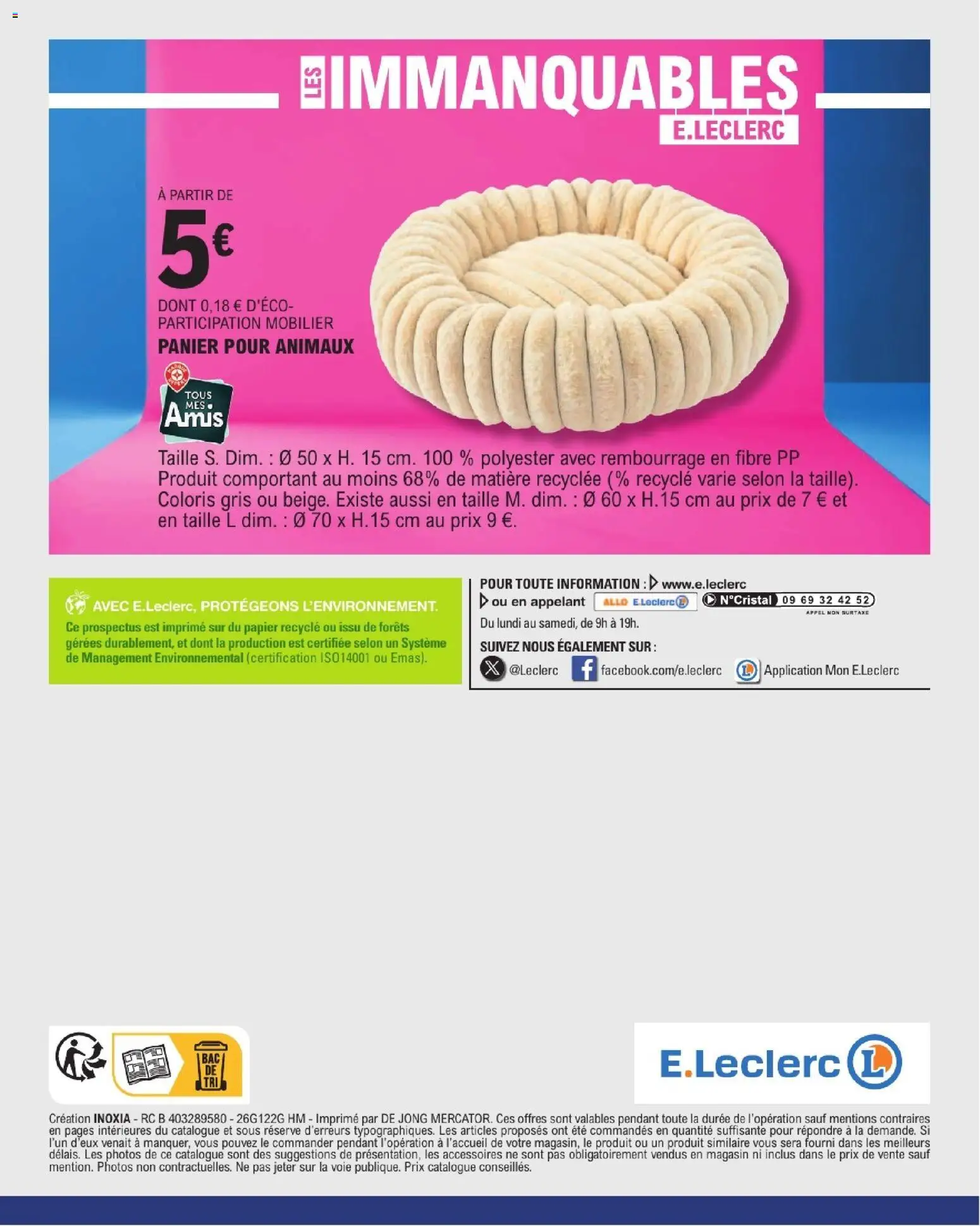 E.Leclerc catalogue Catalogue in France