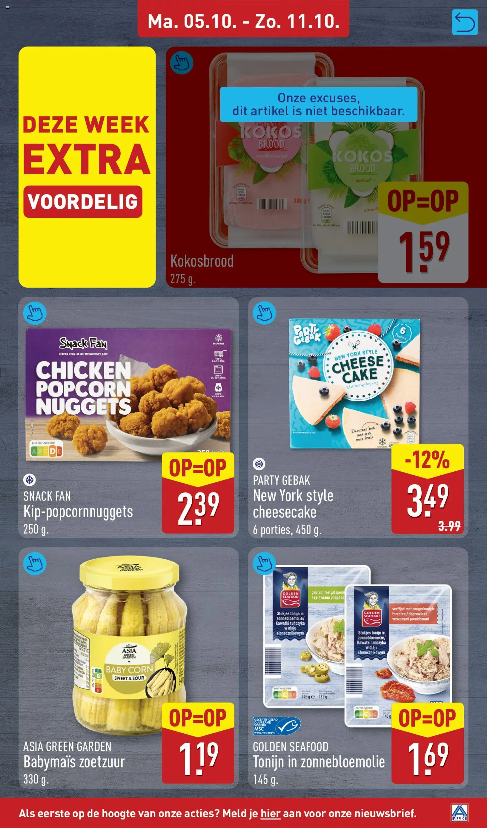 Aldi folder week 41 Folder in Nederland