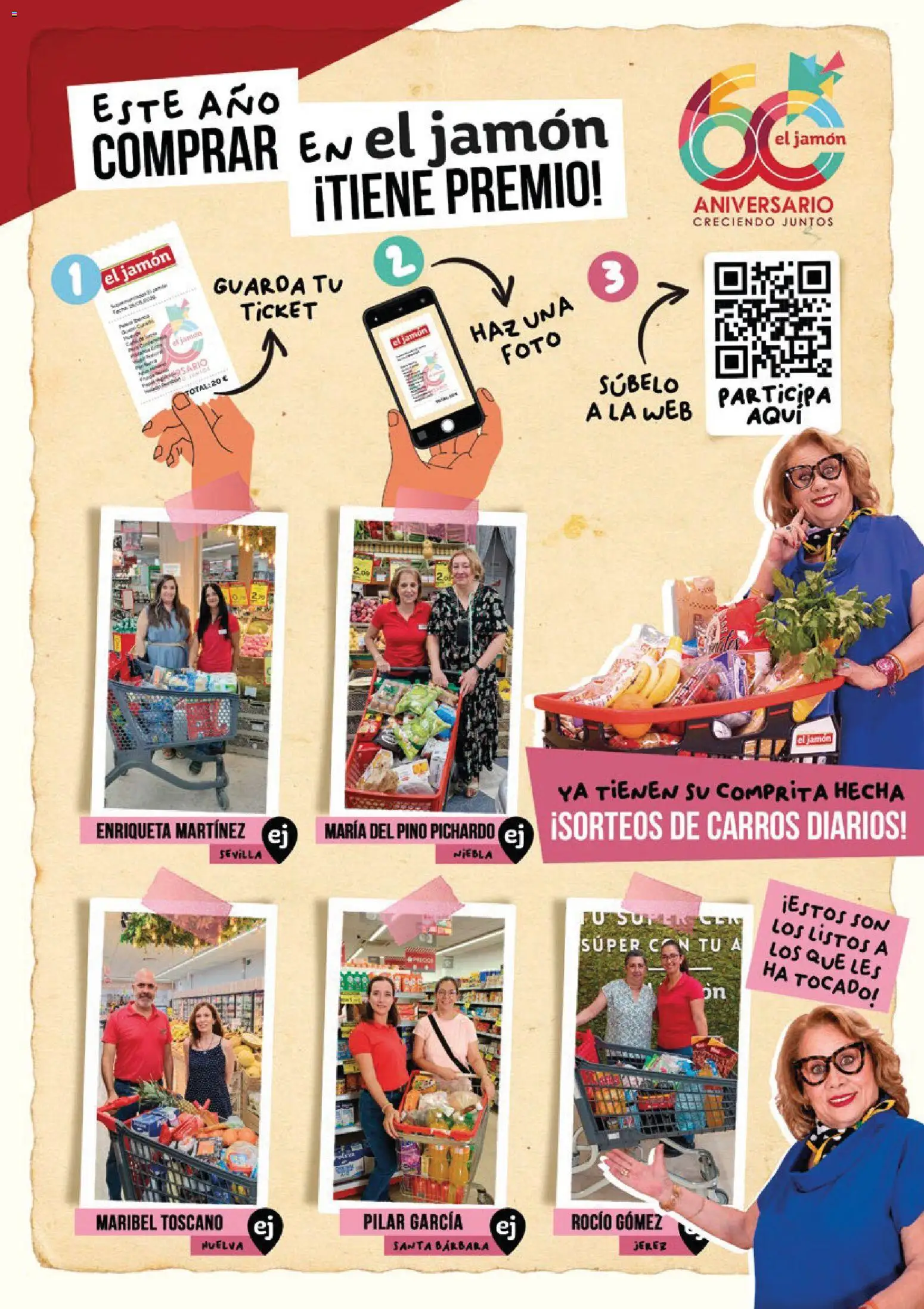 Supermercados El Jamón folleto Folleto in España