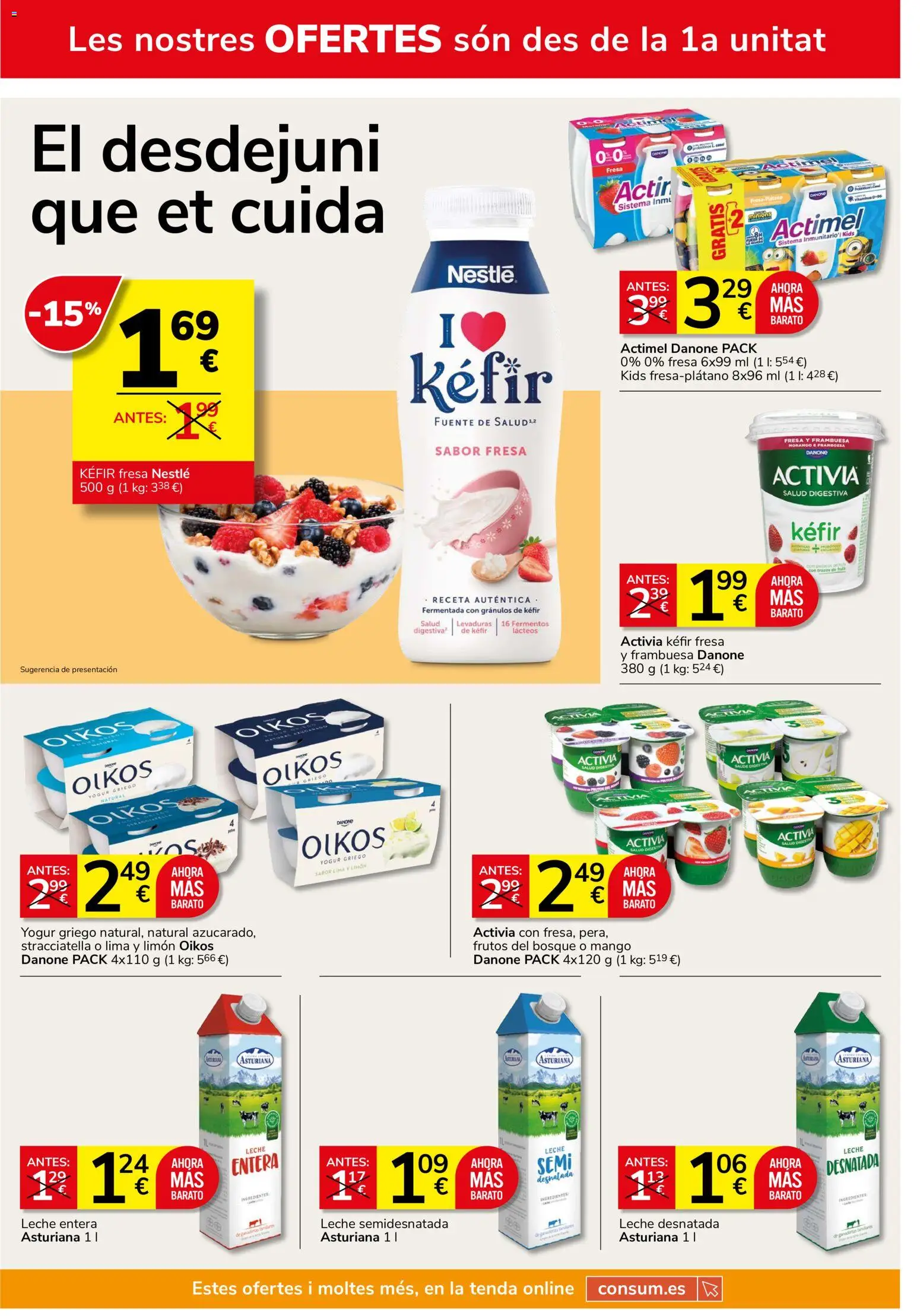 Consum - folleto Folleto in España