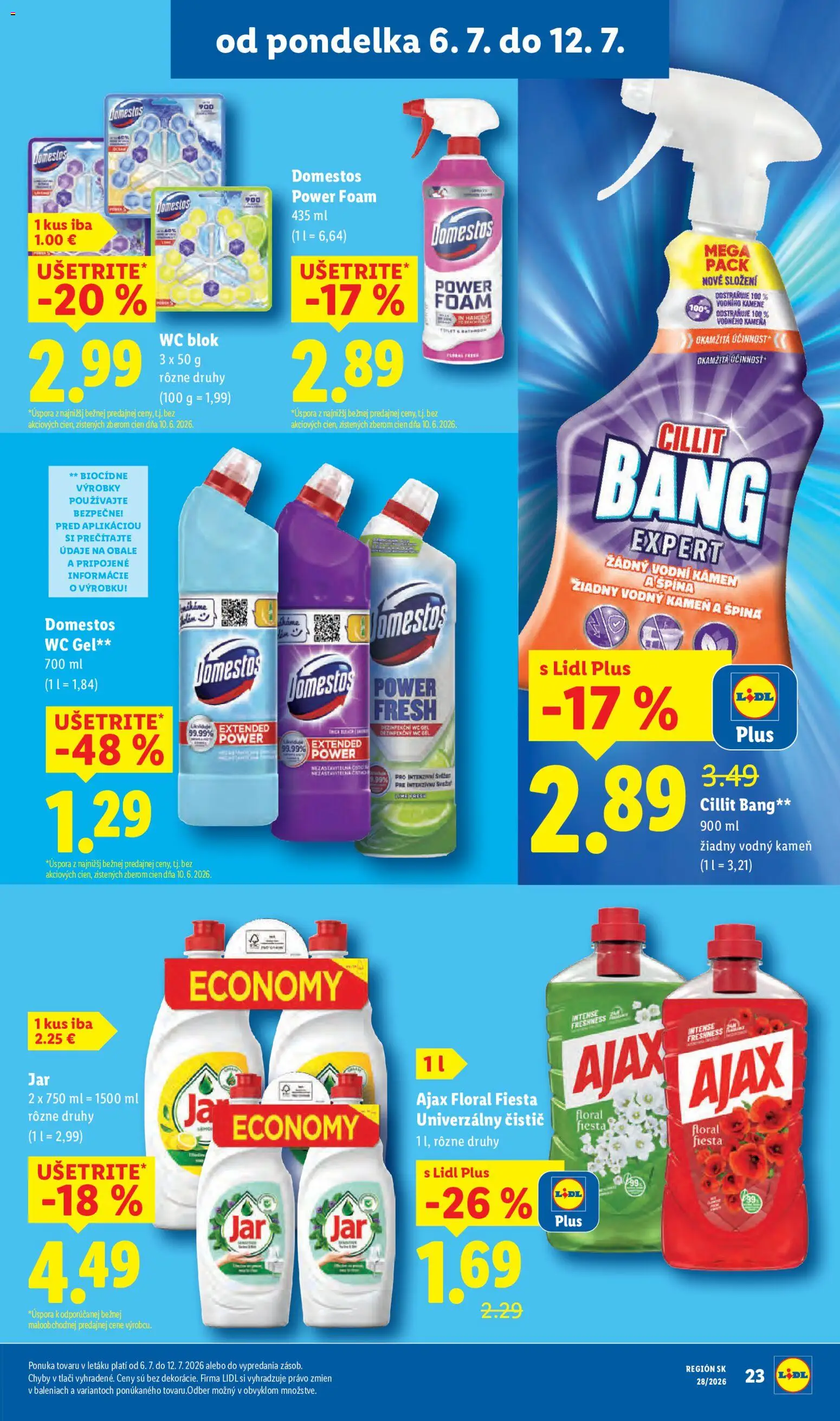 Lidl leták od 06.07.2026 » Pozrite si limitované zľavy a ušetrite ešte dnes! | Slovensko