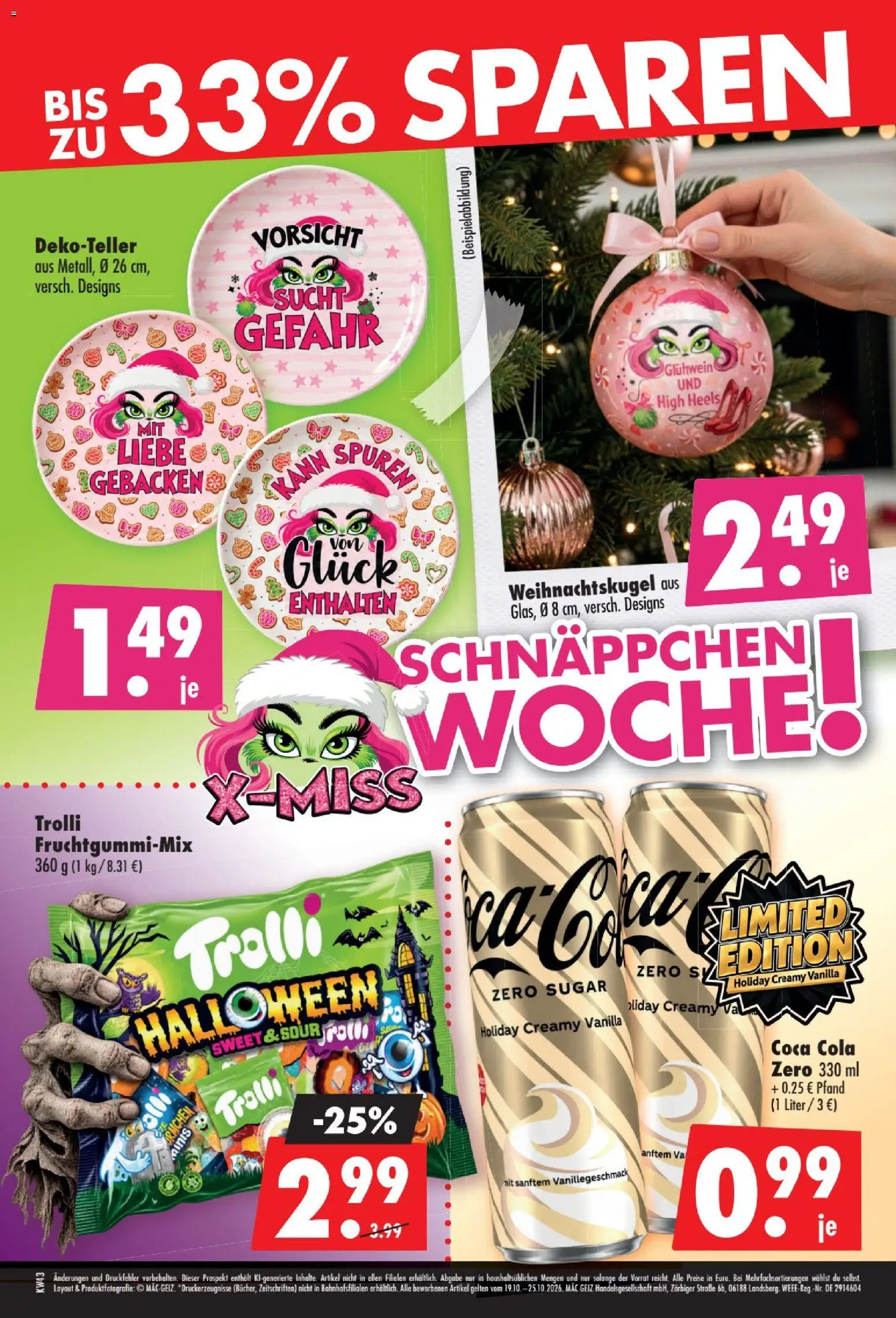 Mäc Geiz Prospekt Prospekt in Deutschland