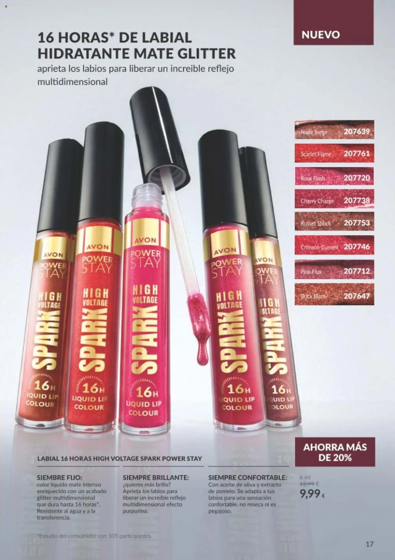 Catálogo AVON campaña 10 Folleto in España