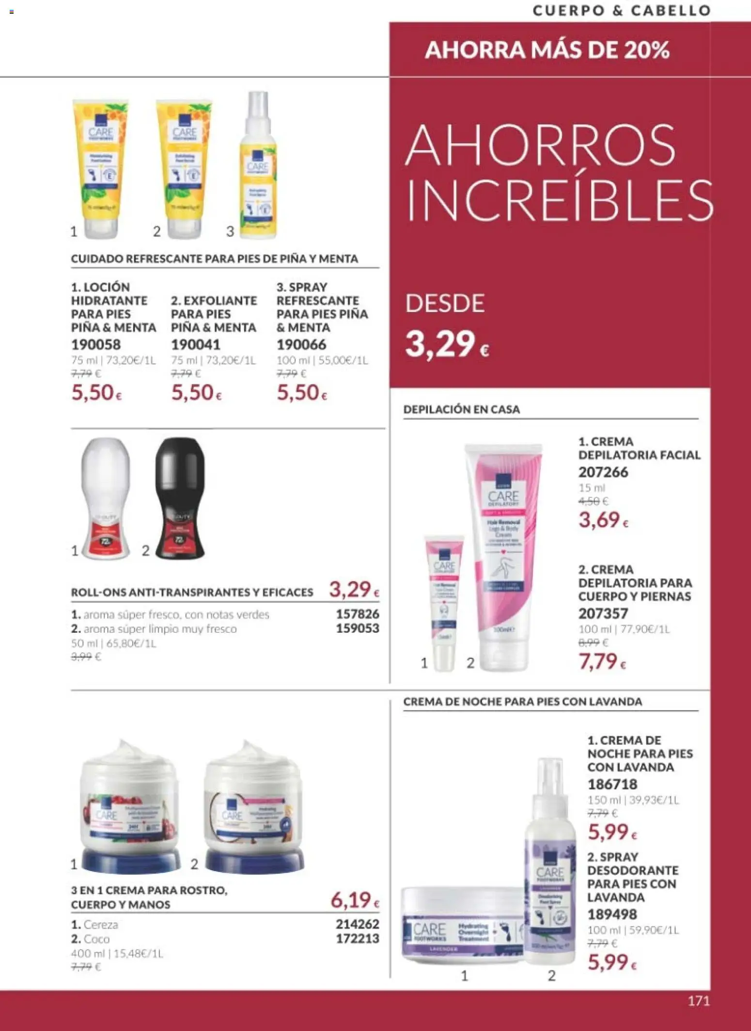 Catálogo AVON campaña 10 Folleto in España