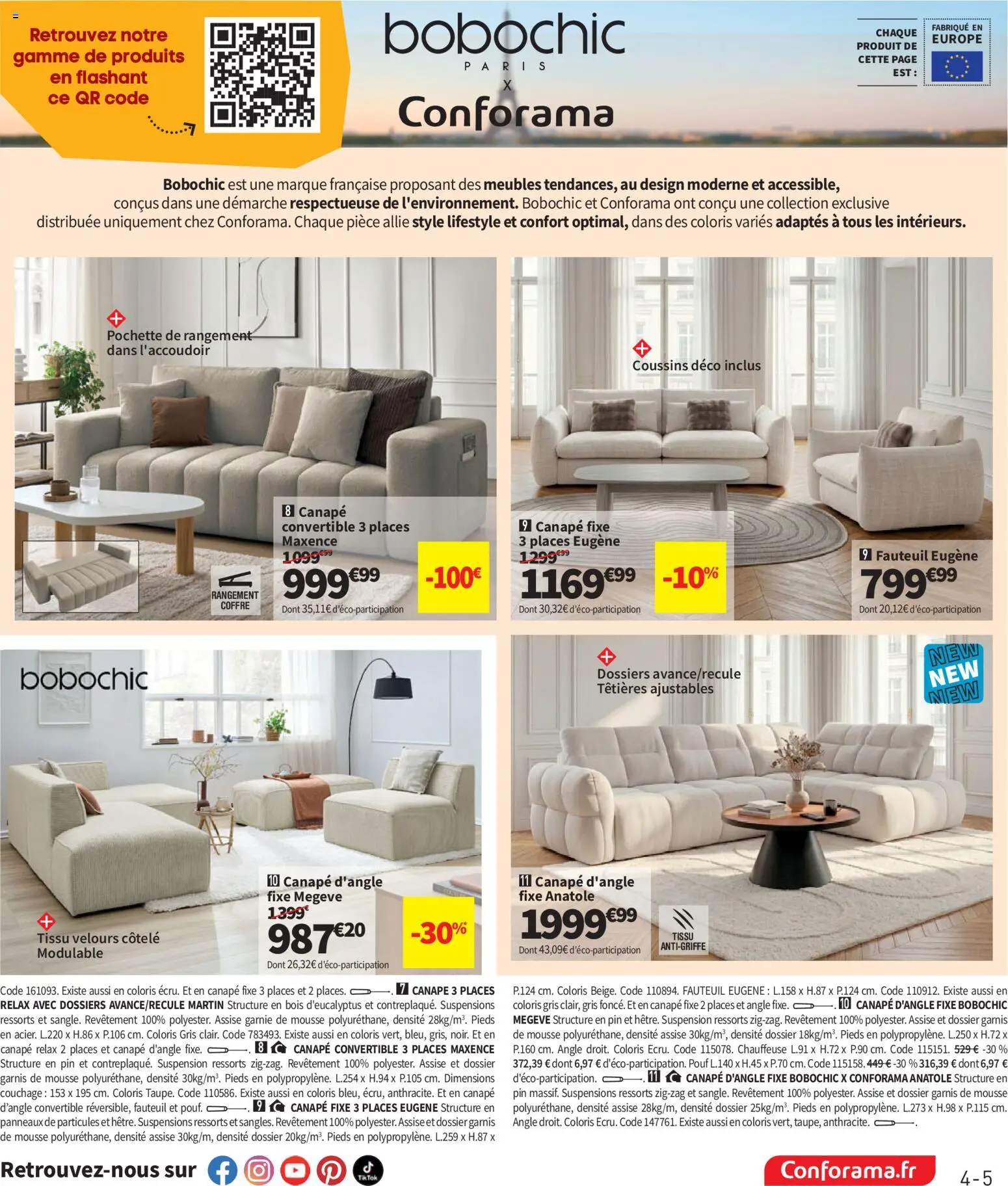 Conforama catalogue Catalogue in France