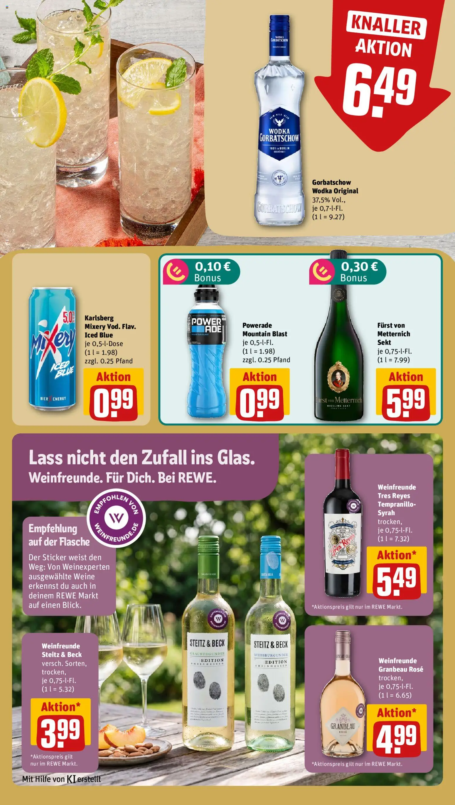 Rewe Prospekt Prospekt in Deutschland