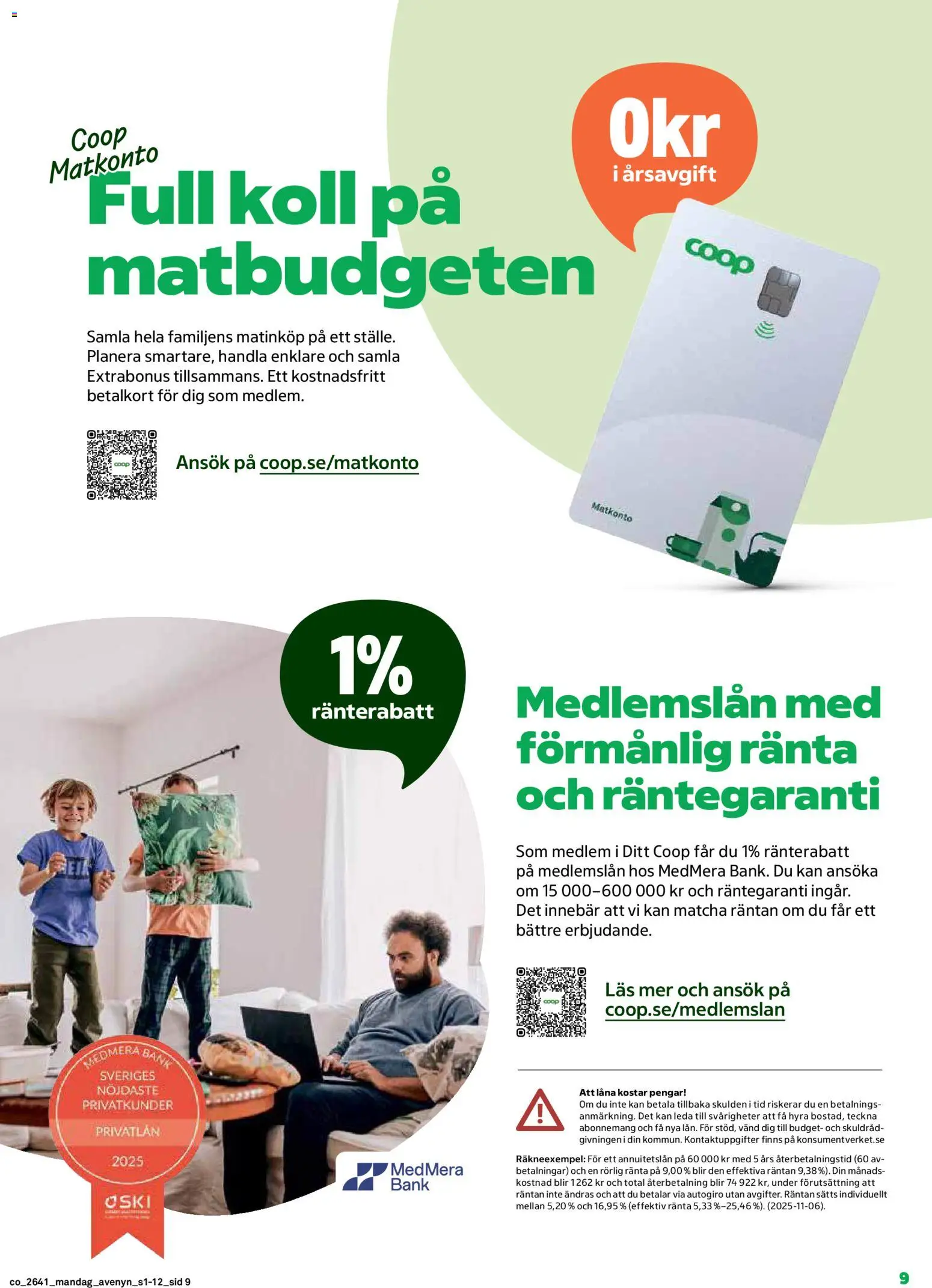 Coop erbjudanden Reklamblad in Sverige