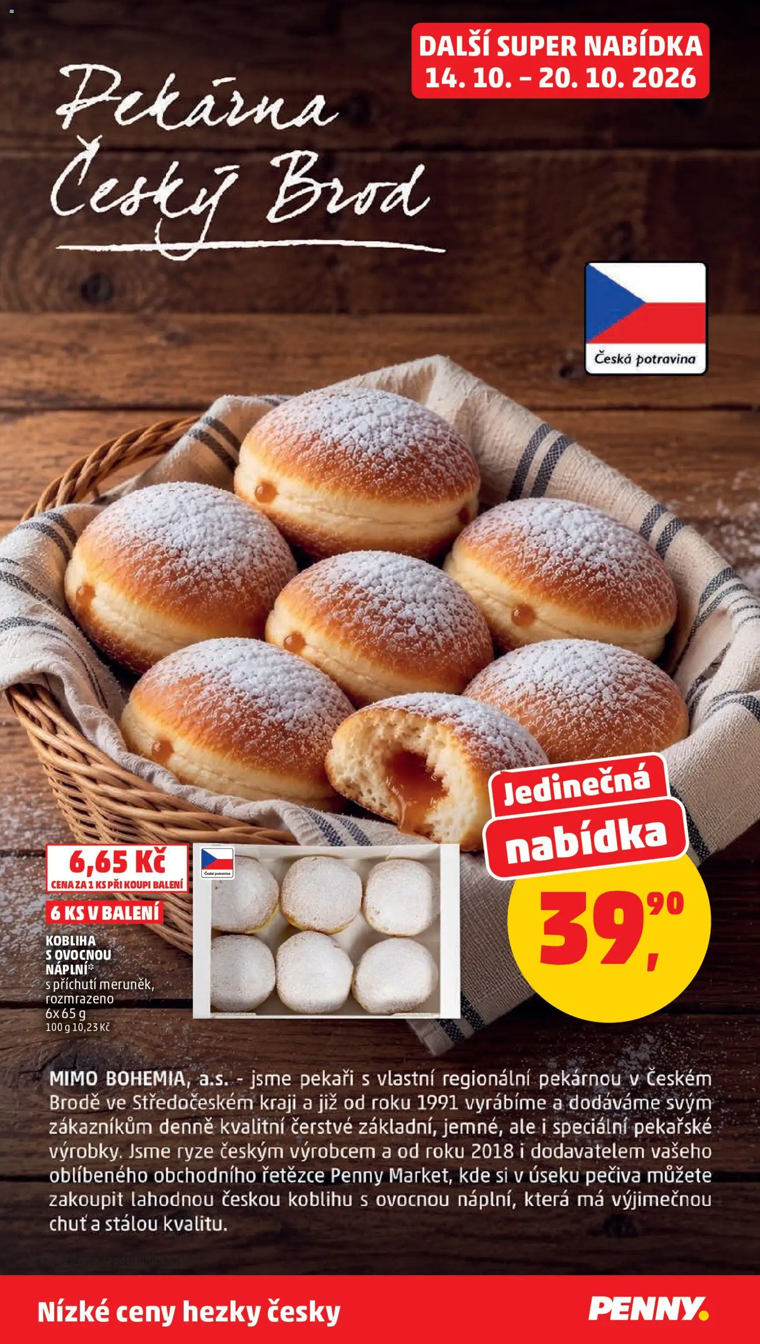 Penny Market leták Leták in Česko