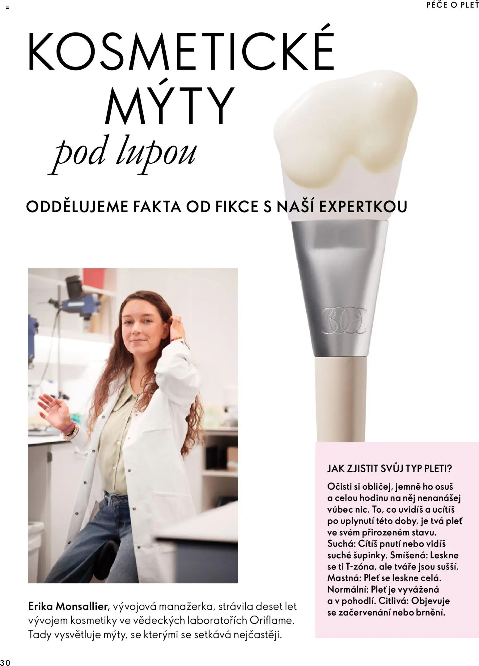 Oriflame katalog Novage+ Proceuticals Leták in Česko